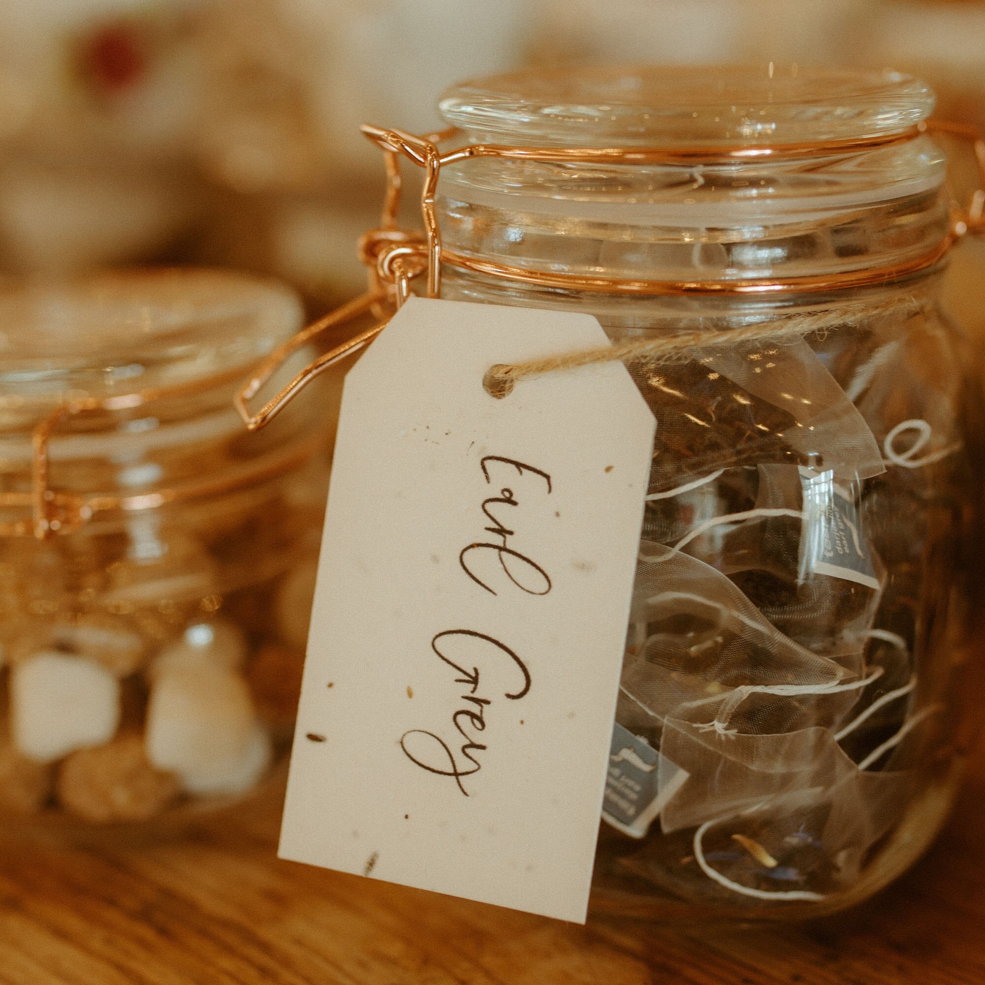 Eco friendly wedding details