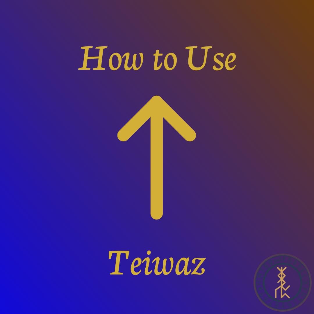 how to use teiwaz