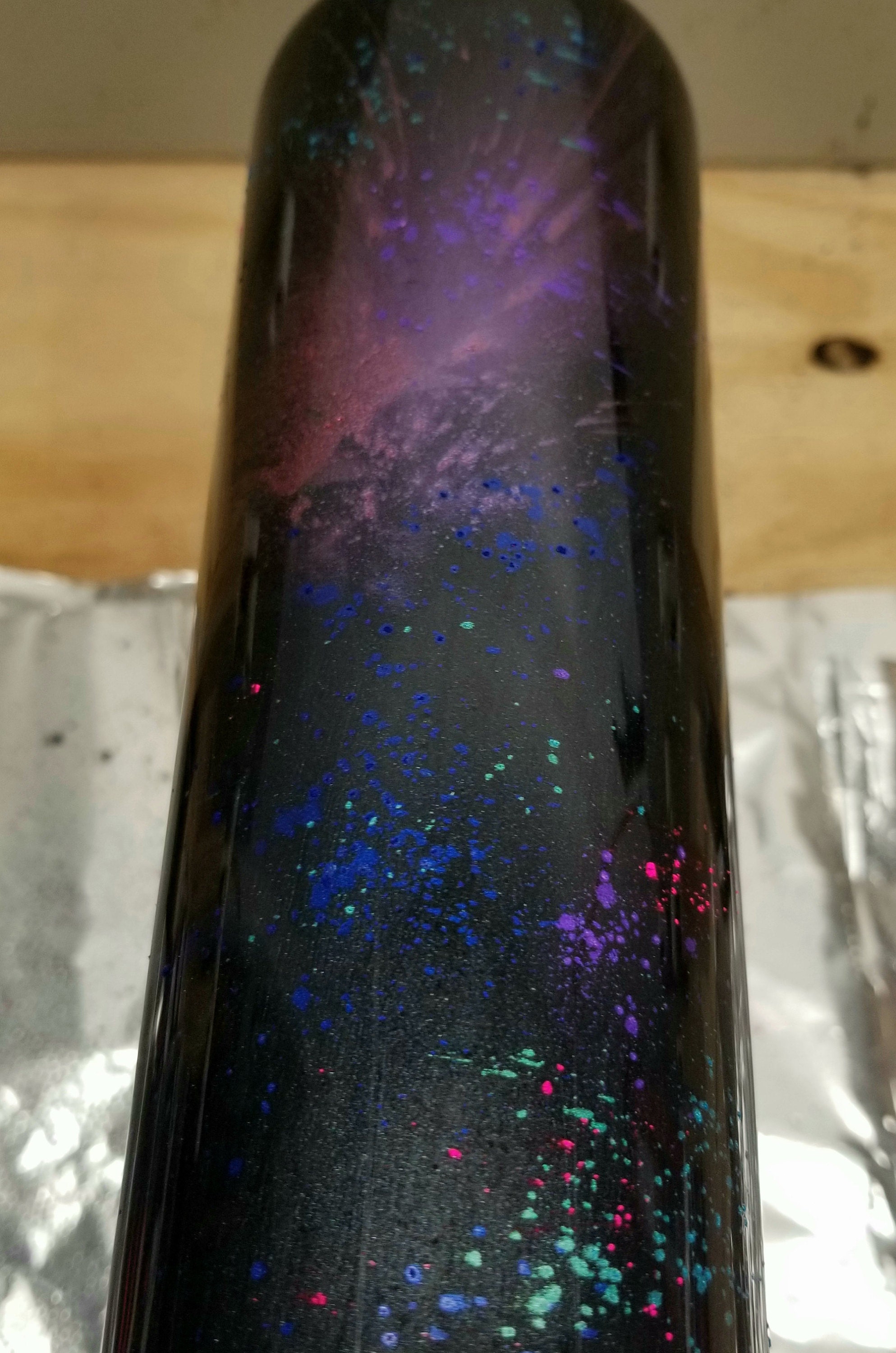 Tumbler with more mica colors