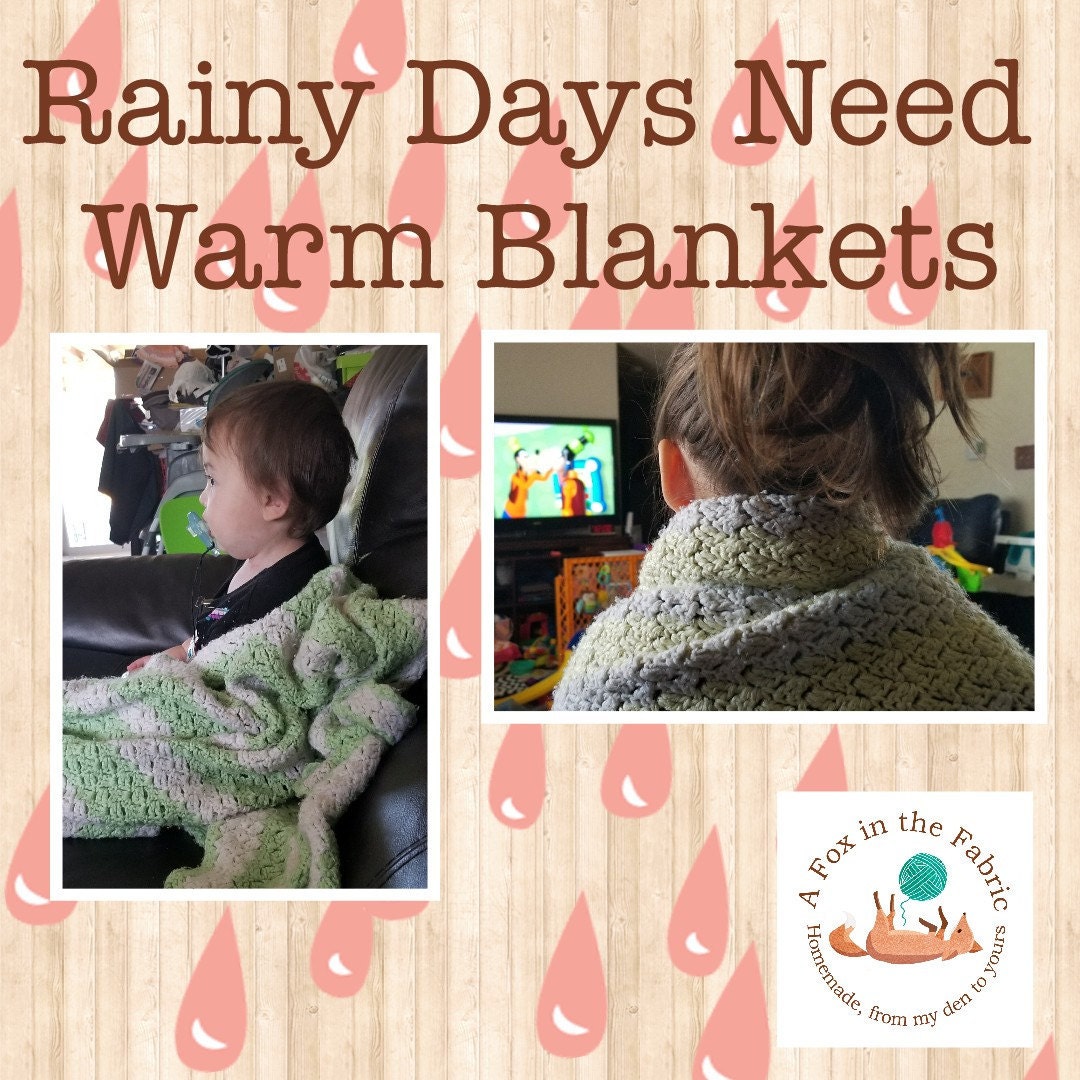 Custom Crochet Blankets by A Fox In The Fabric