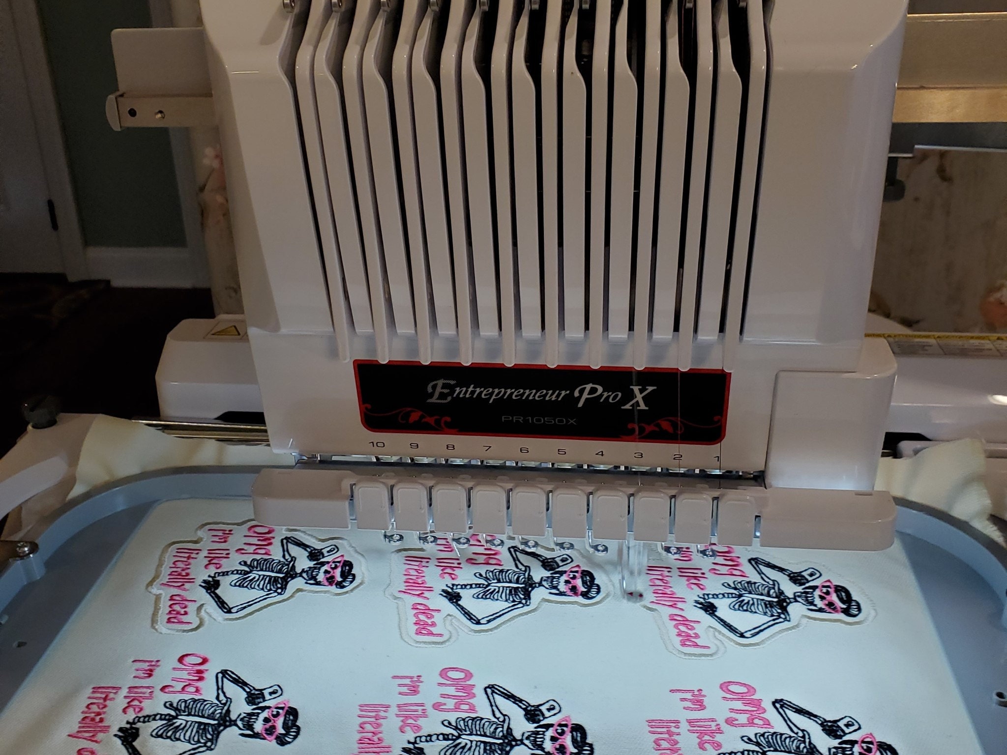 My Brother PR1050x 10 needle