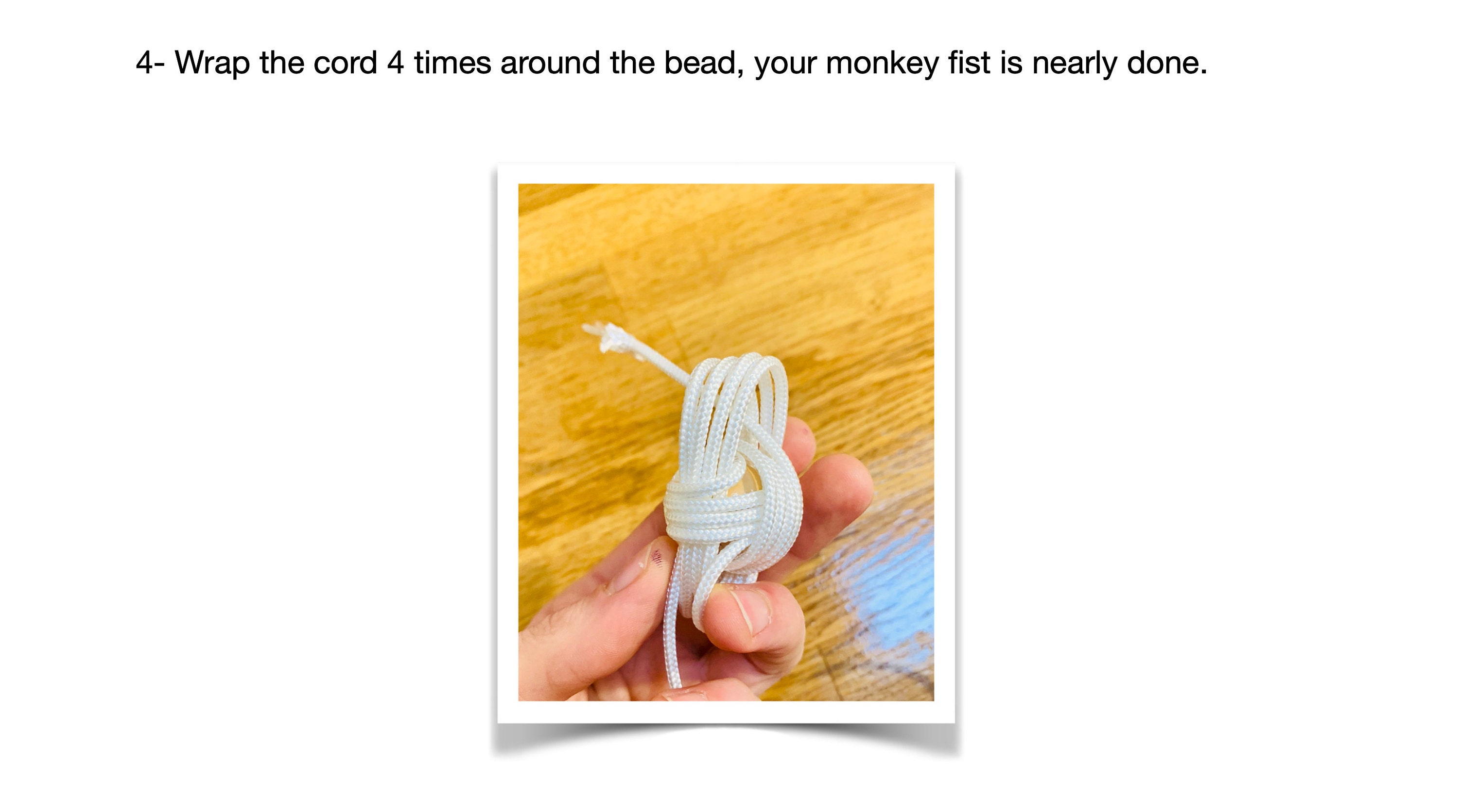 monkey fist macrame
