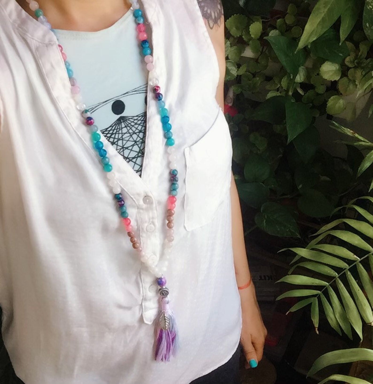 collar yoga meditación ananda