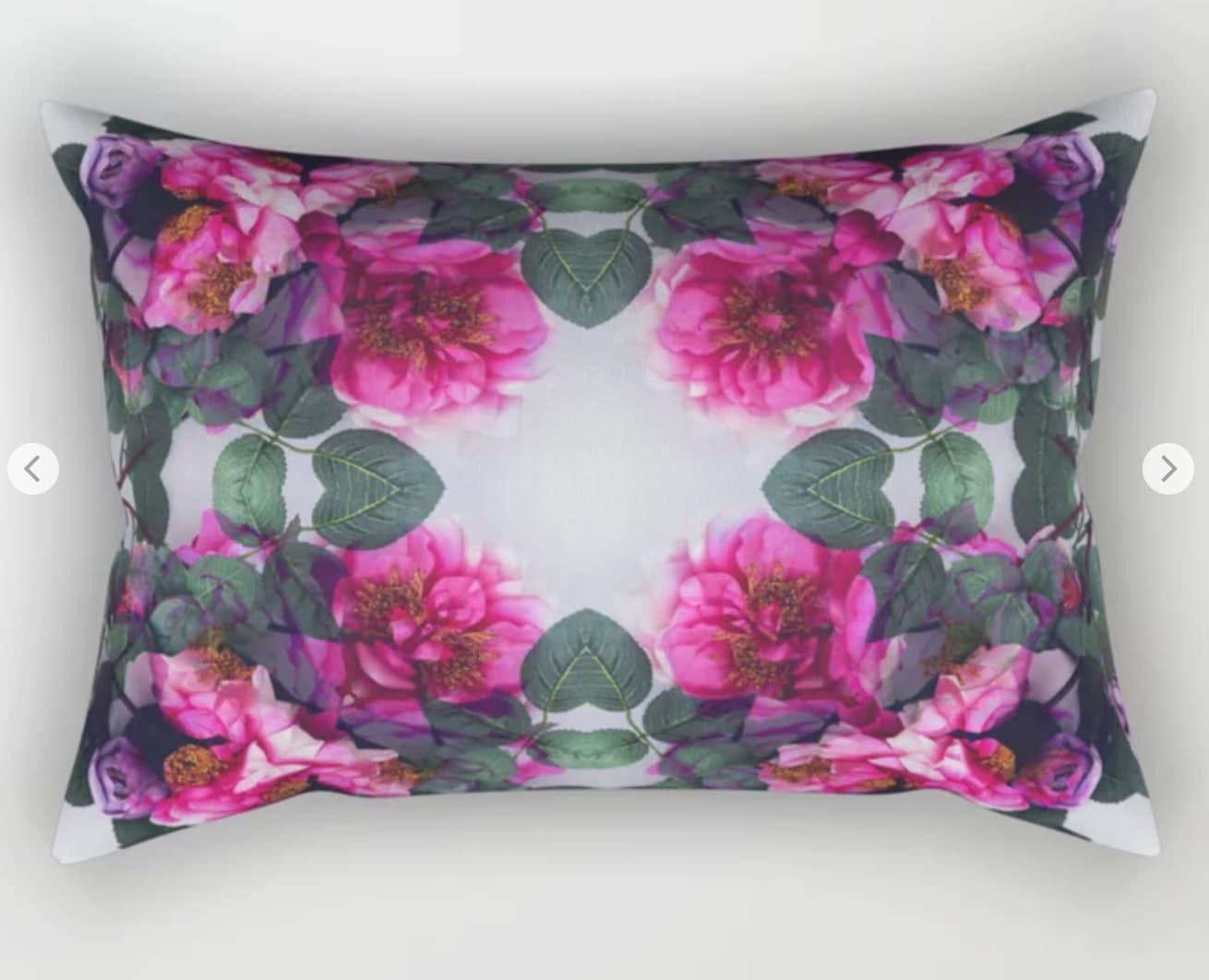Rosy Posy Pillows