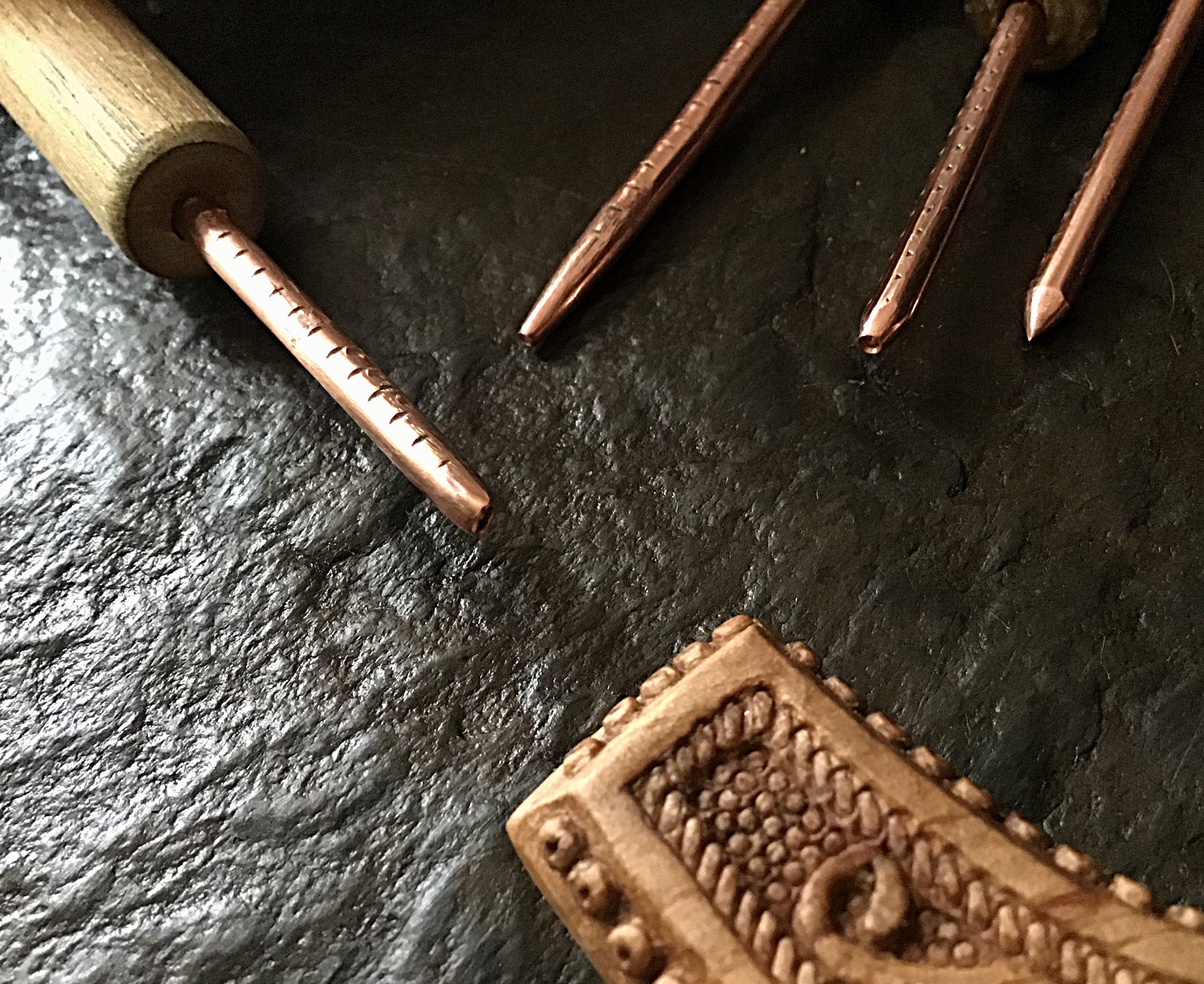 Paul’s custom made tools for the Skane Thor’s Hammer