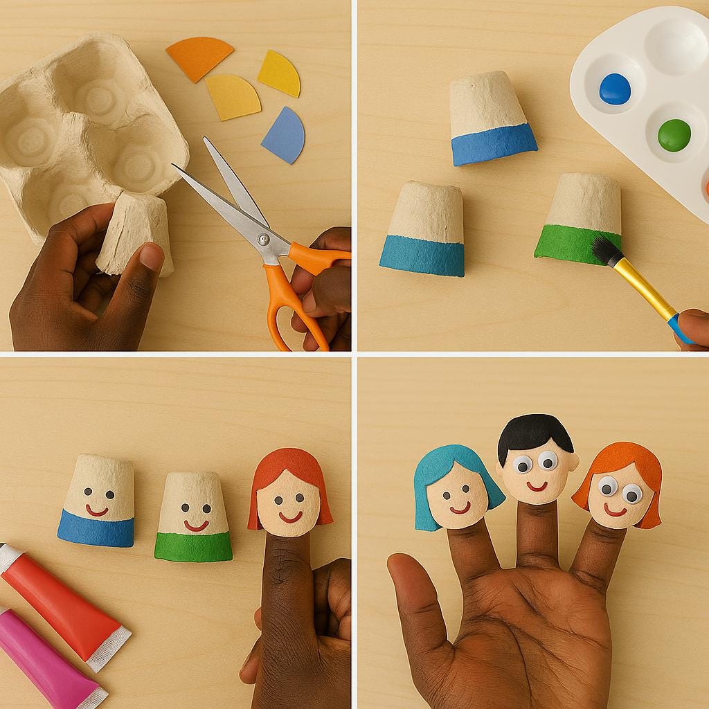Handmade eco-friendly crafts for kids & families 💚 Nachhaltiges Basteln für Kinder & kreative Familien 🌱 Artigianato sostenibile e divertente per i più piccoli 🎨