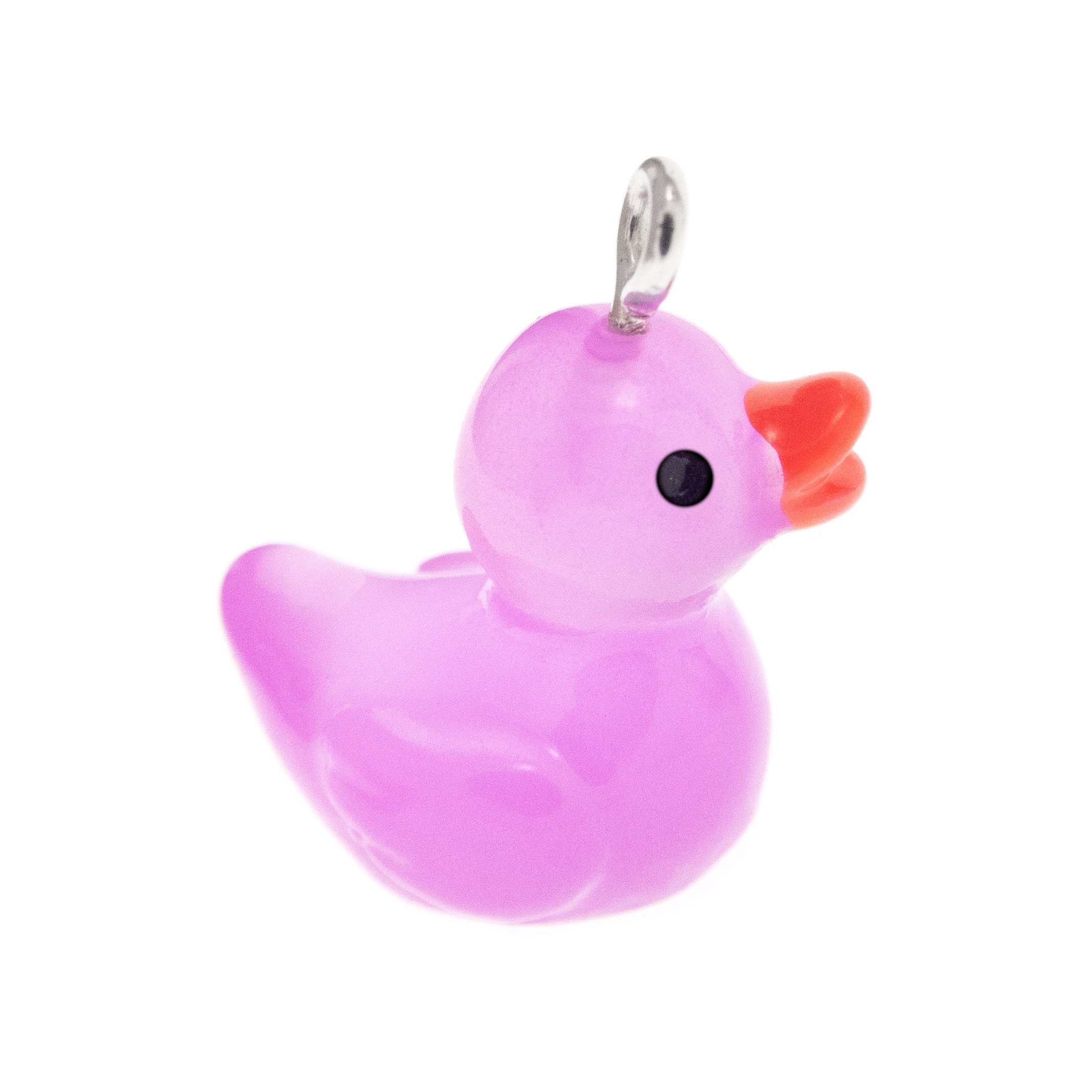 duck lovers necklace for ladies with rubber duck