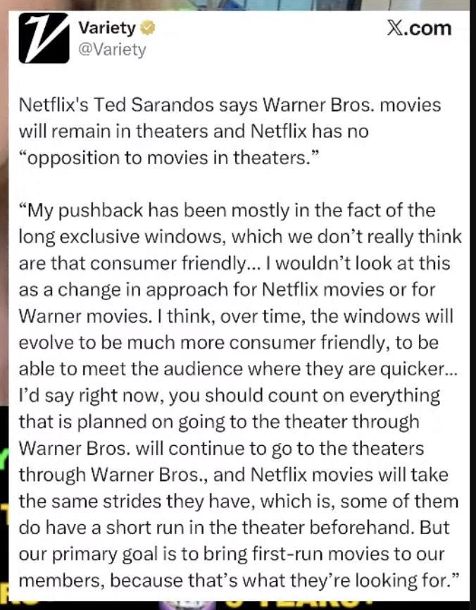 Netflix Owner said-