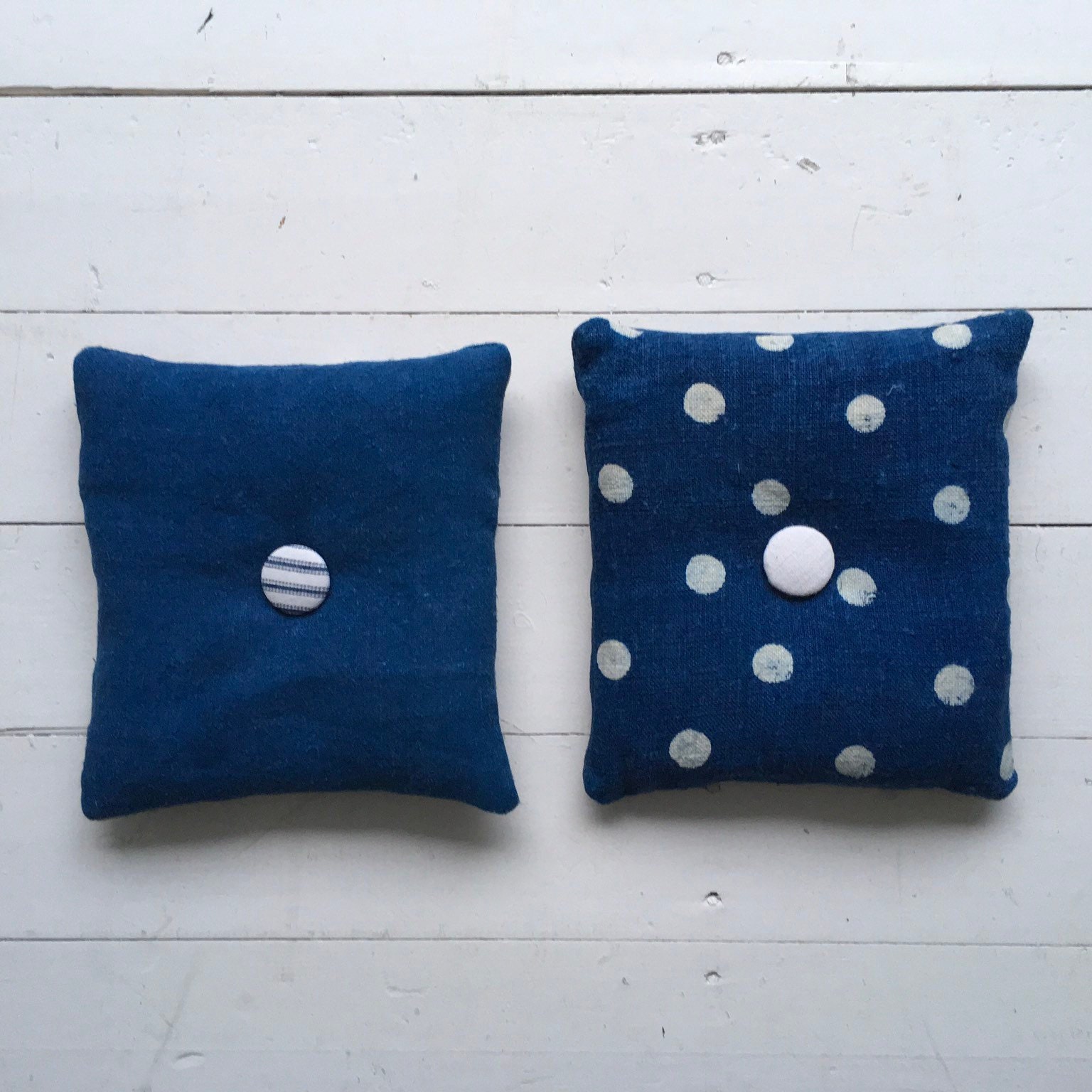 Polka Dot Lavender Cushions