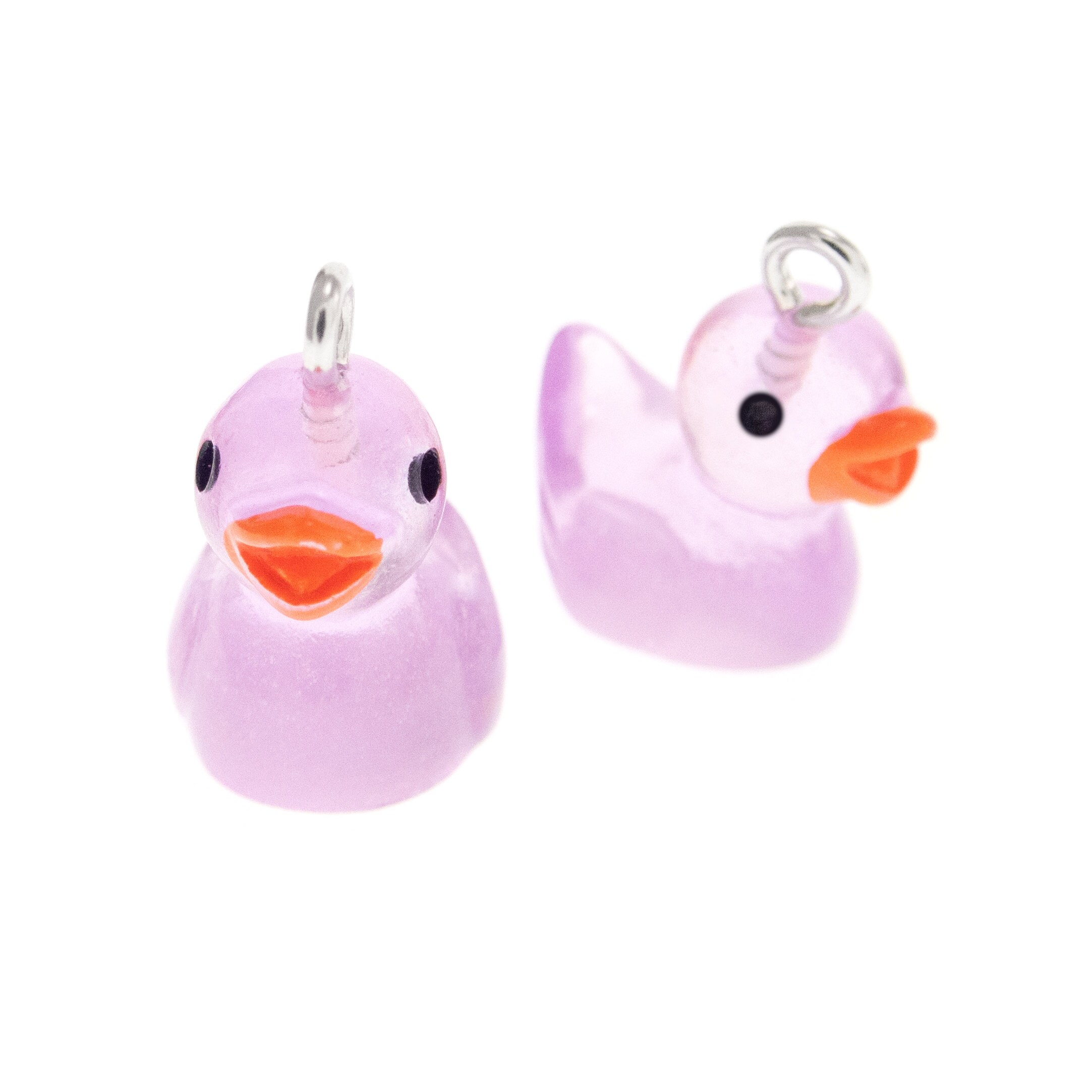 programming women earrings with rubber ducks