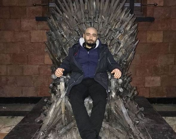 Kostas Kyrsanidis - Silverlab designer on GOT series authentic Iron Throne