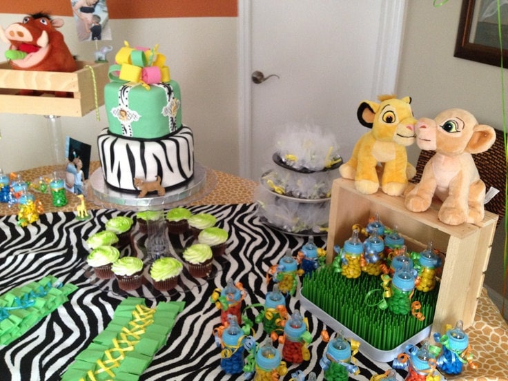 The Lion King baby shower