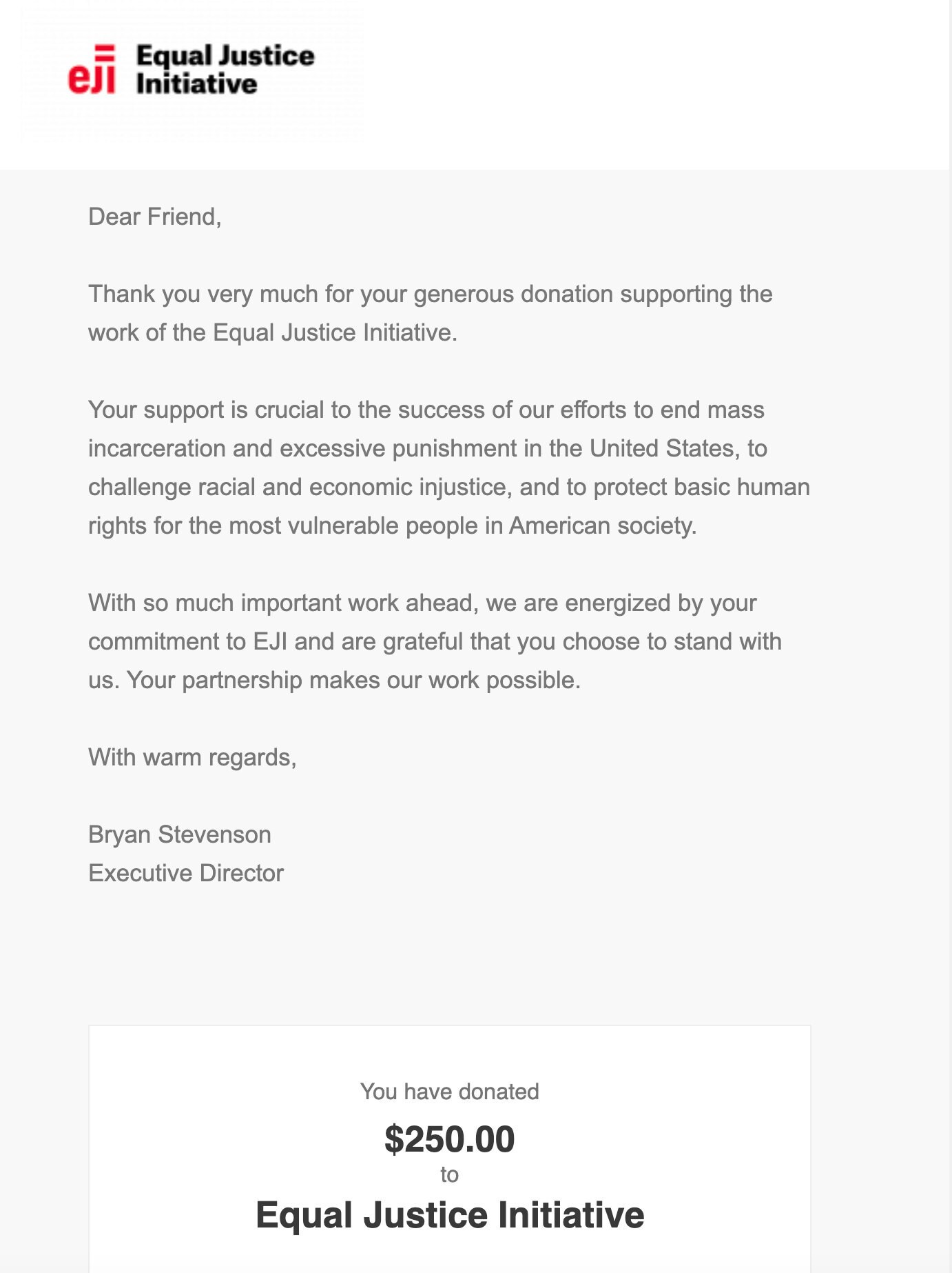 donation