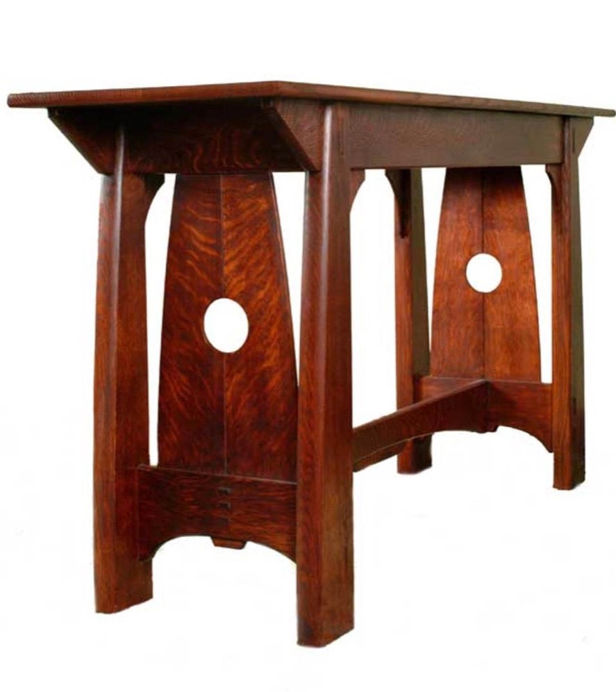 Arts and Crafts table - simple design - Gorlech inspiration