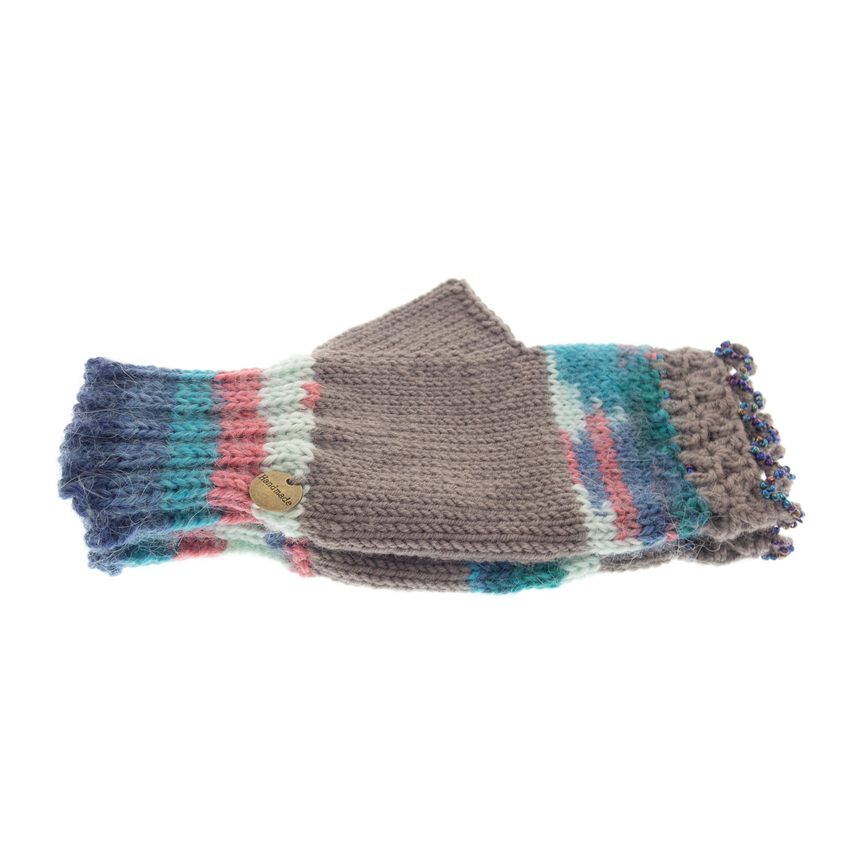 Mittens Fingerless Gloves Cashmere