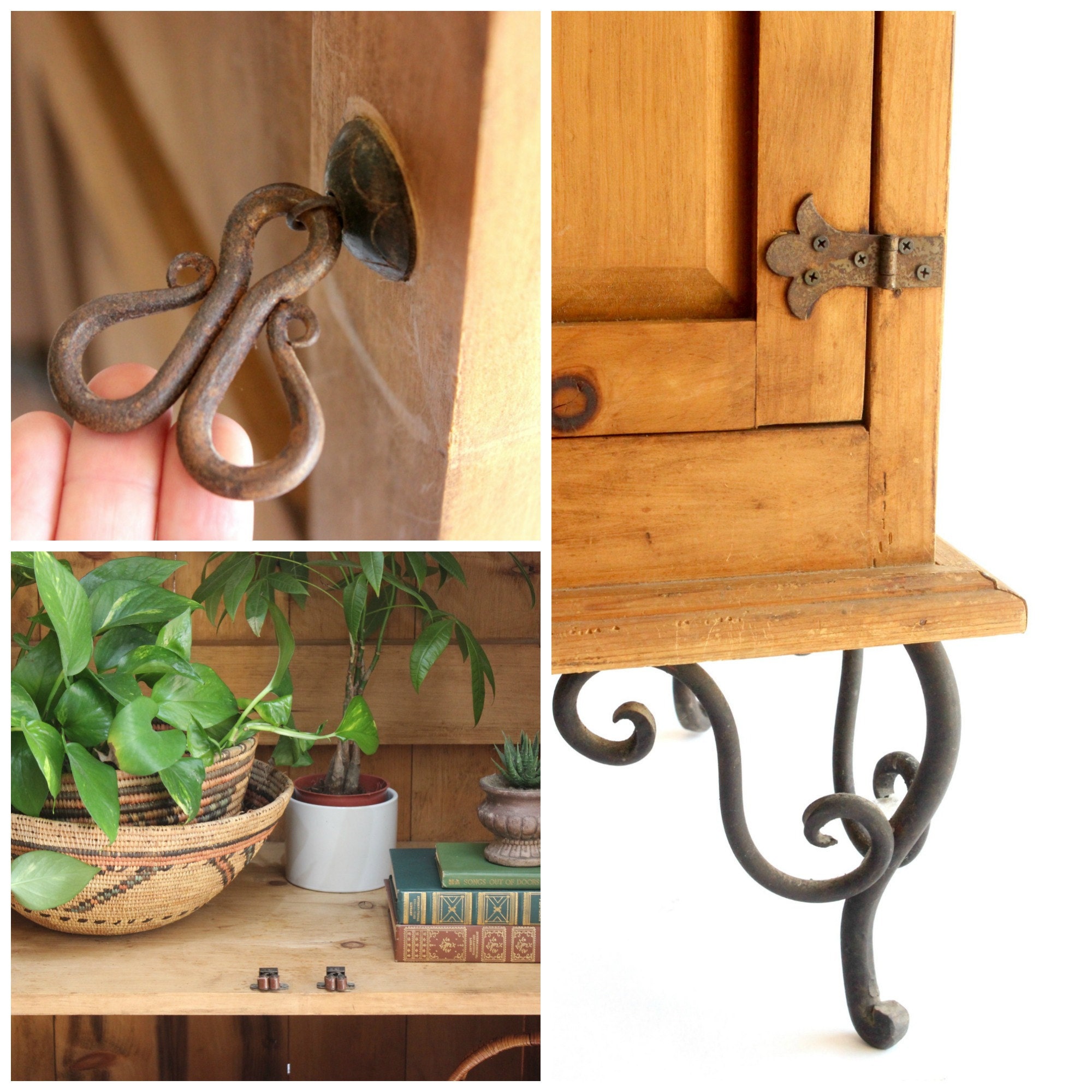 vintage storage cabinet via mendez manor