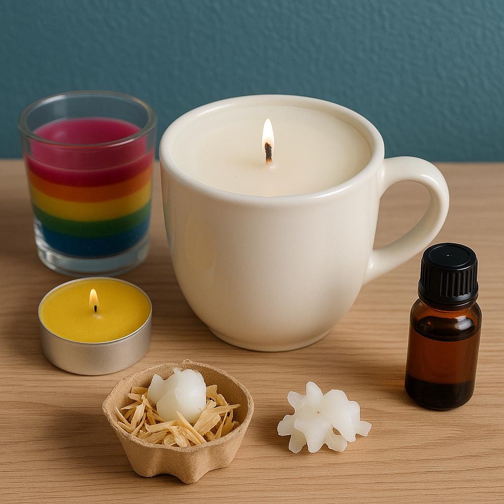diy-velas-coloridas
