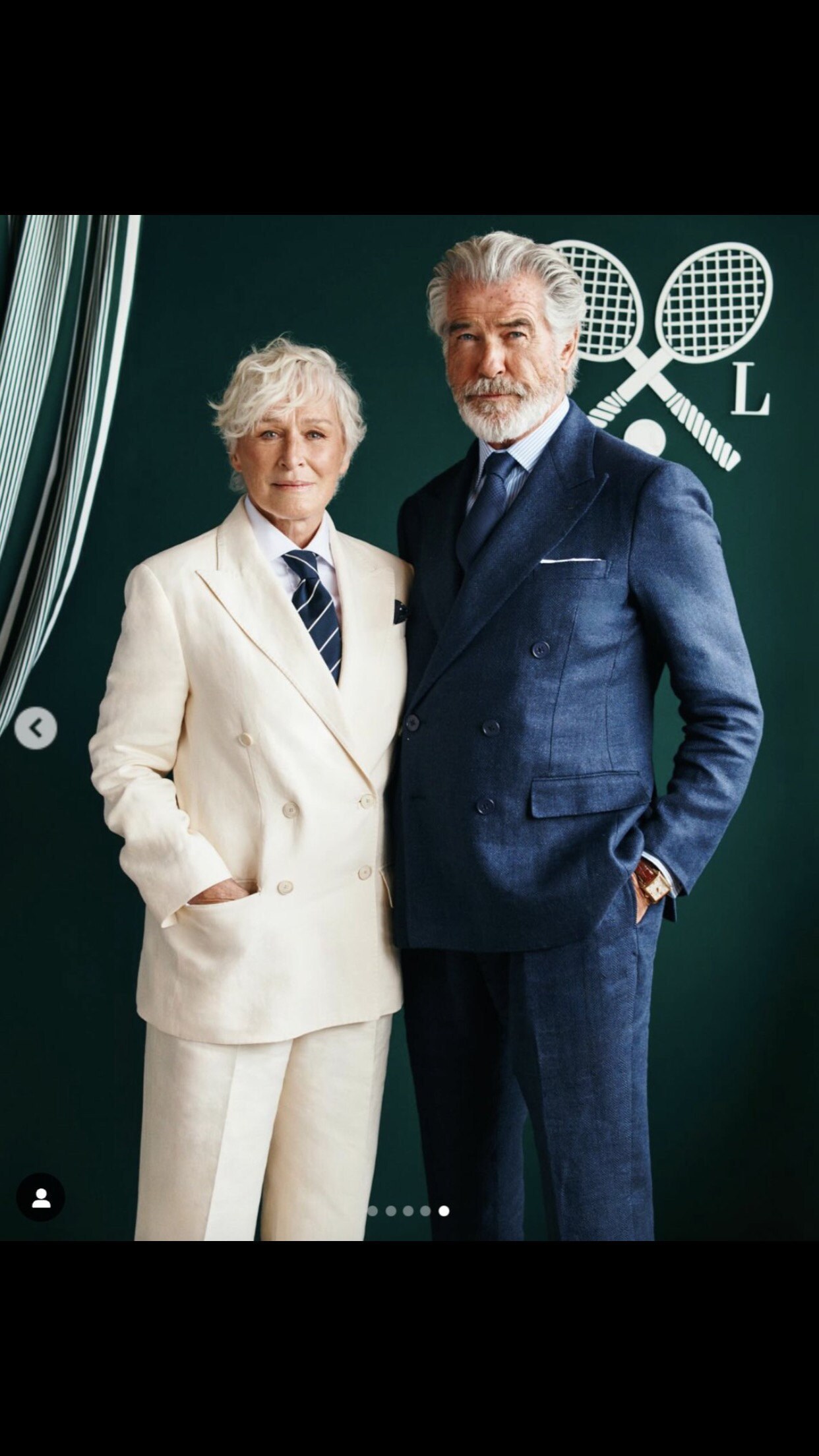 Cruella de Vil & Dr.Fate @ Wimbledon in London 2024