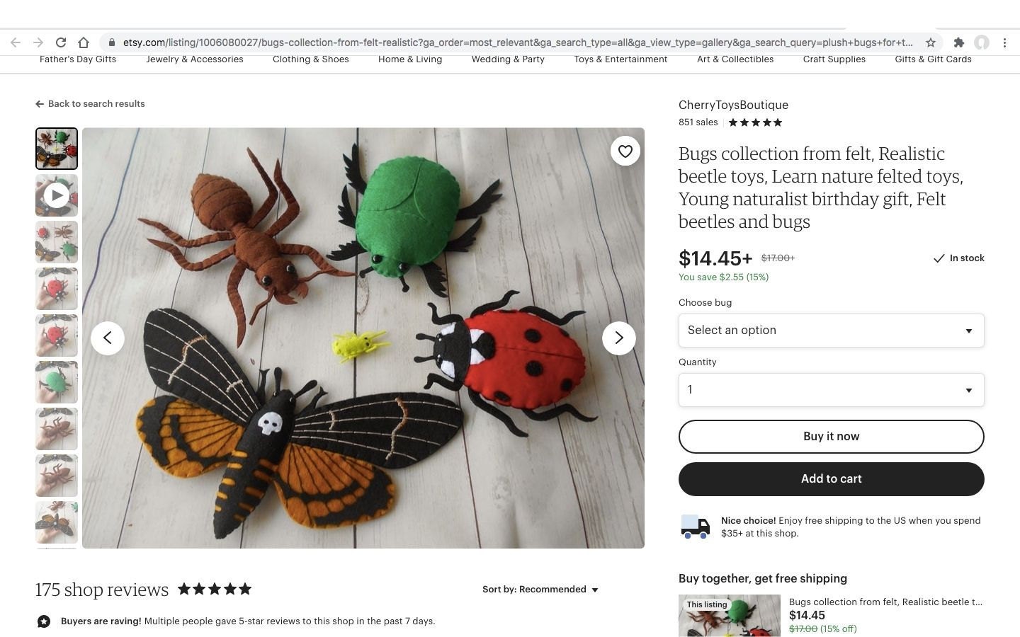 Etsy Search