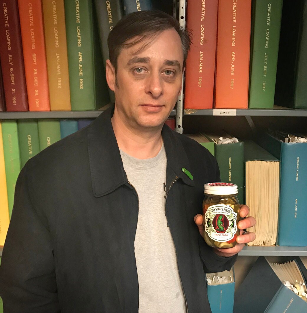 IN A PICKLE: KELLY HESTER OF KELLY’S DEATH PICKLES.