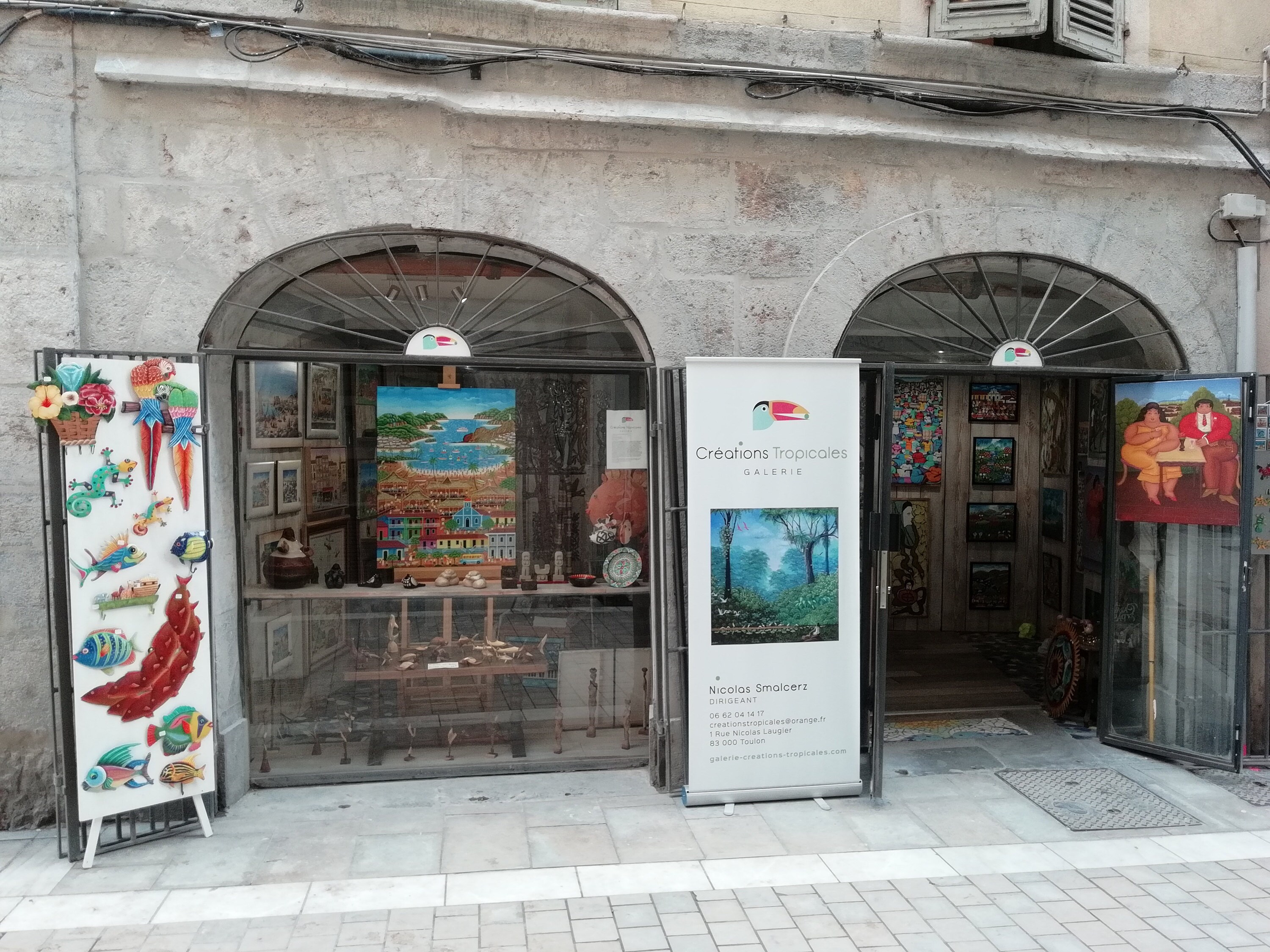 Galerie CREATIONS TROPICALES / 19 rue Pierre Semard / 83000 TOULON