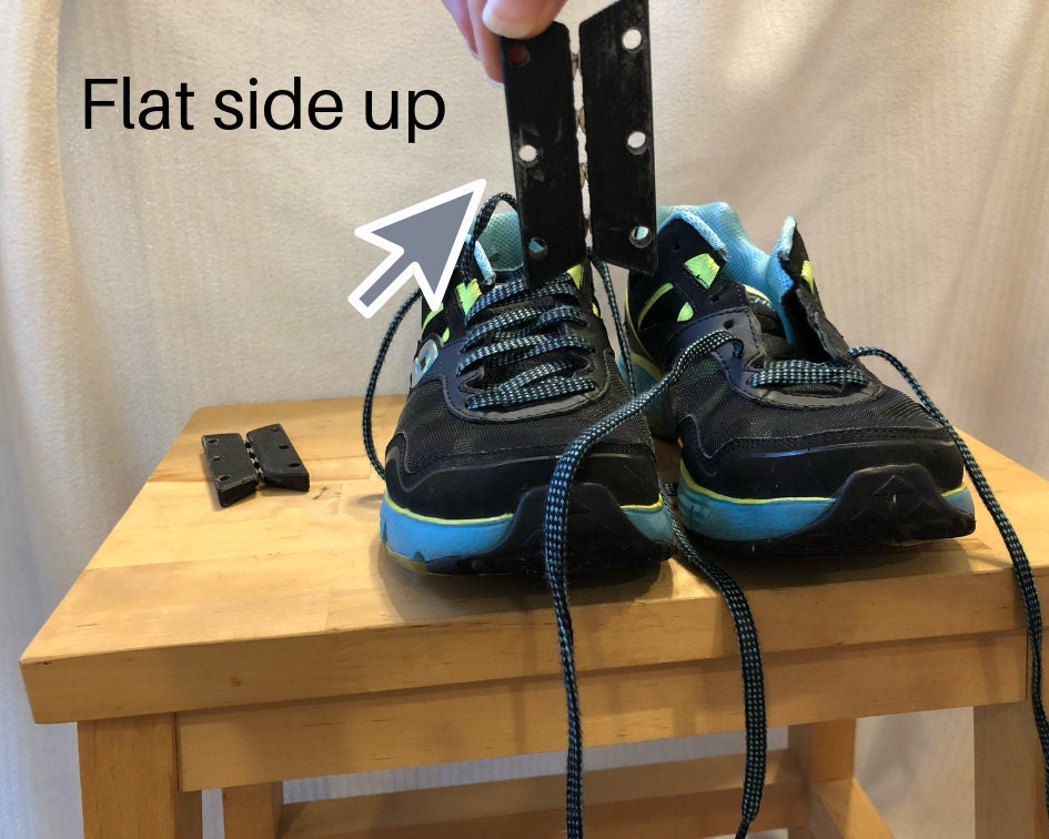 flat side up