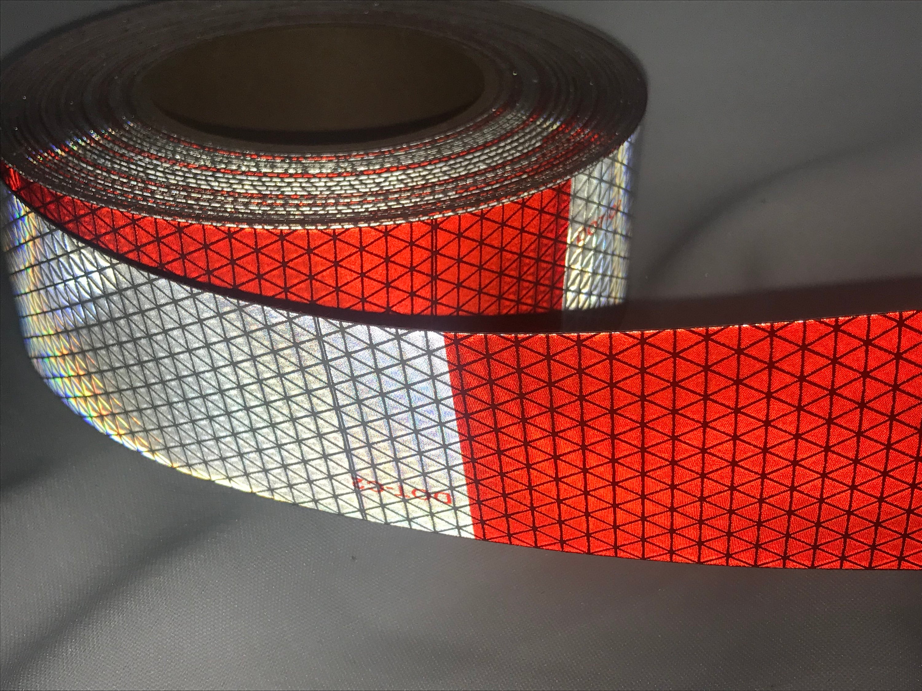 Red White DOT c2 Tape Cole Safety Products