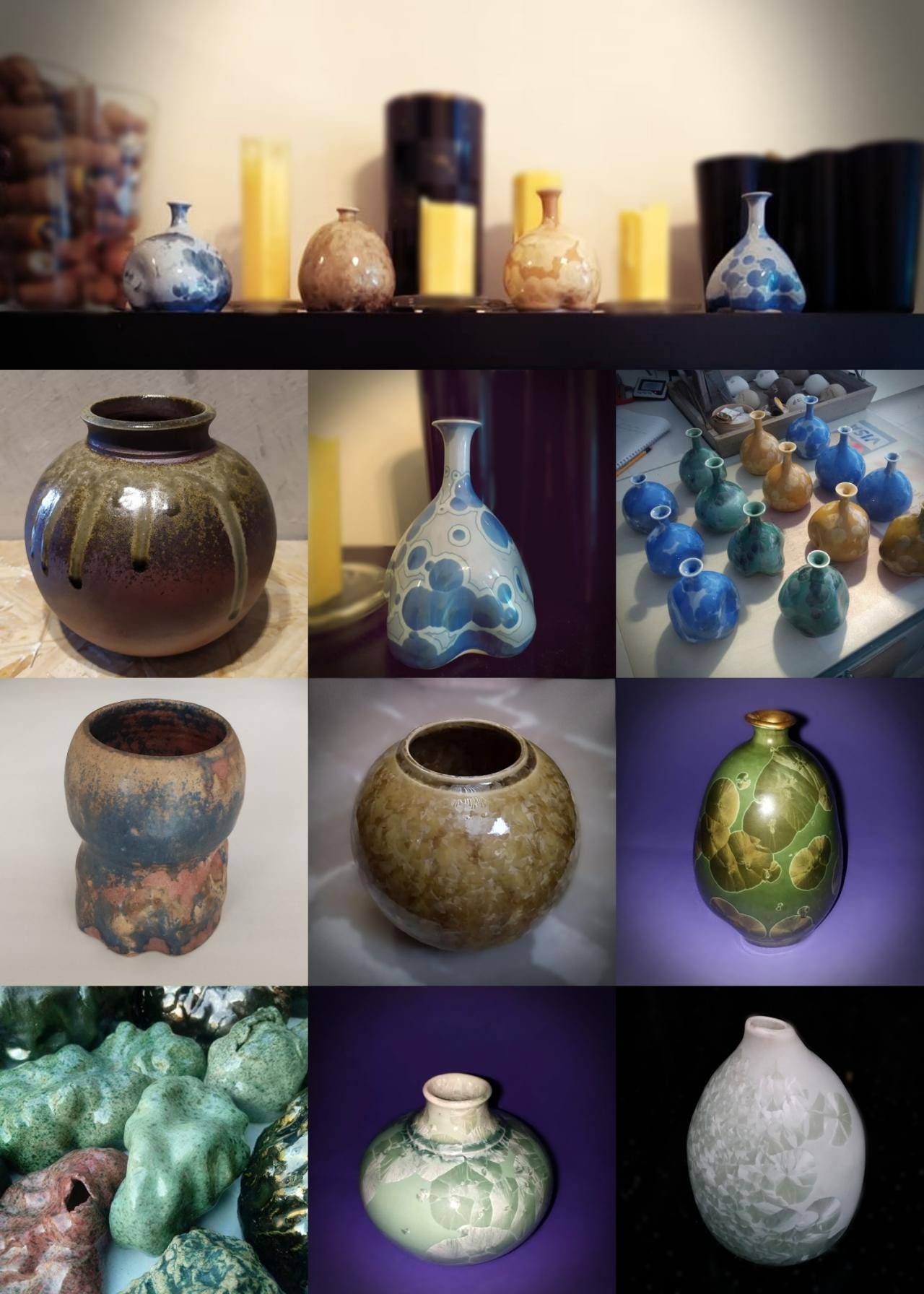 Christopher Chauâs (ćšç«æ„) private collection on his ceramics