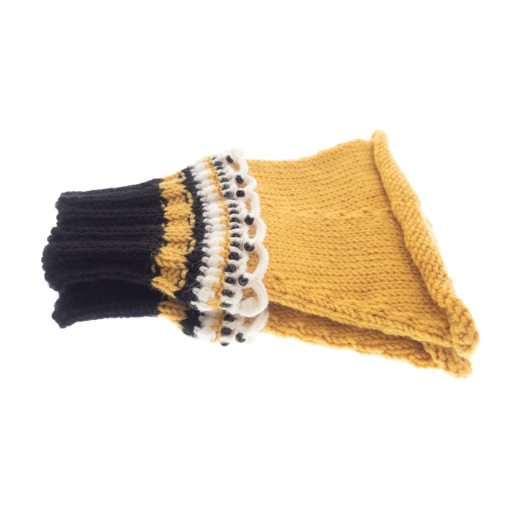 Pure Cashmere Fingerless Wrist Warmers