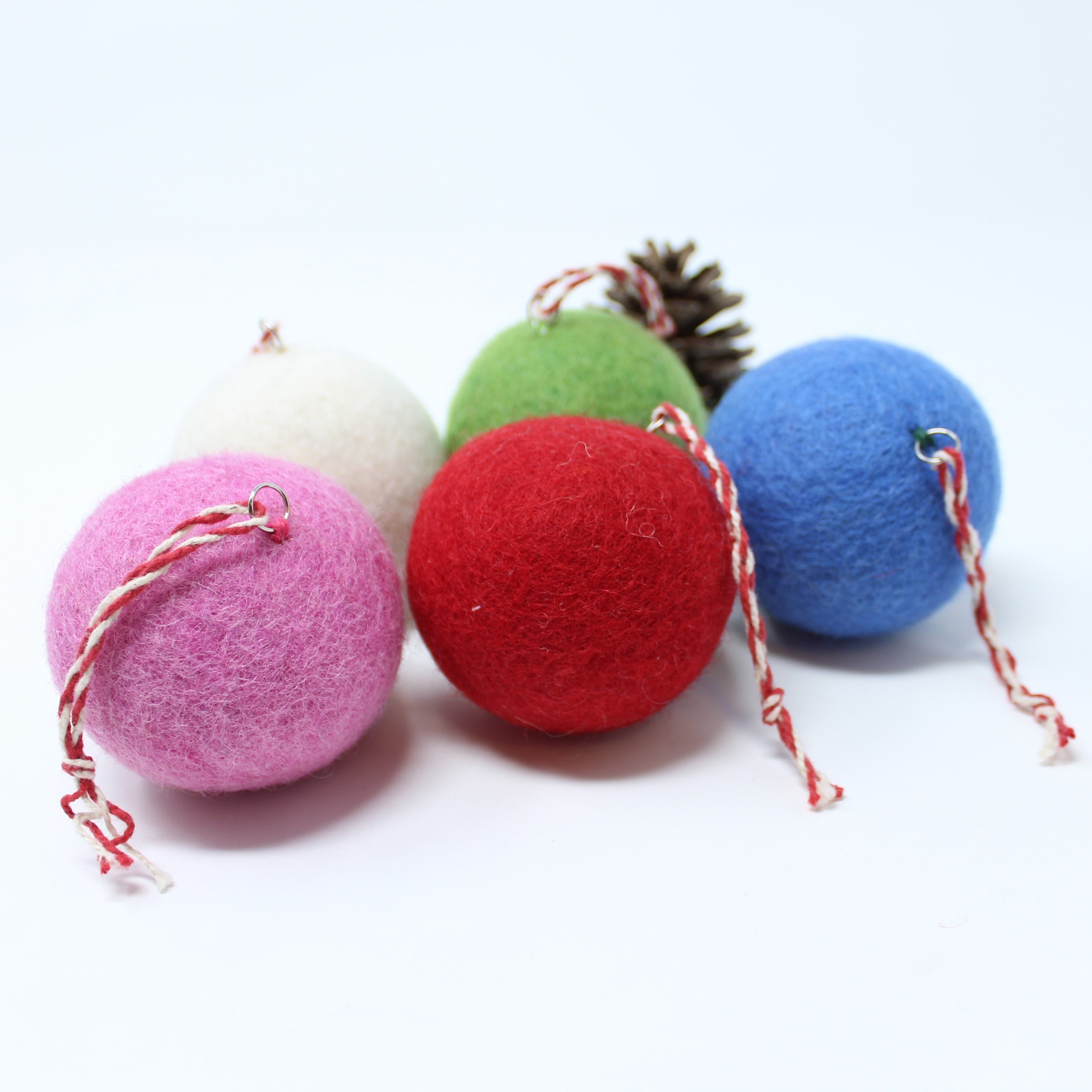 Christmas Ornaments Felt Wool