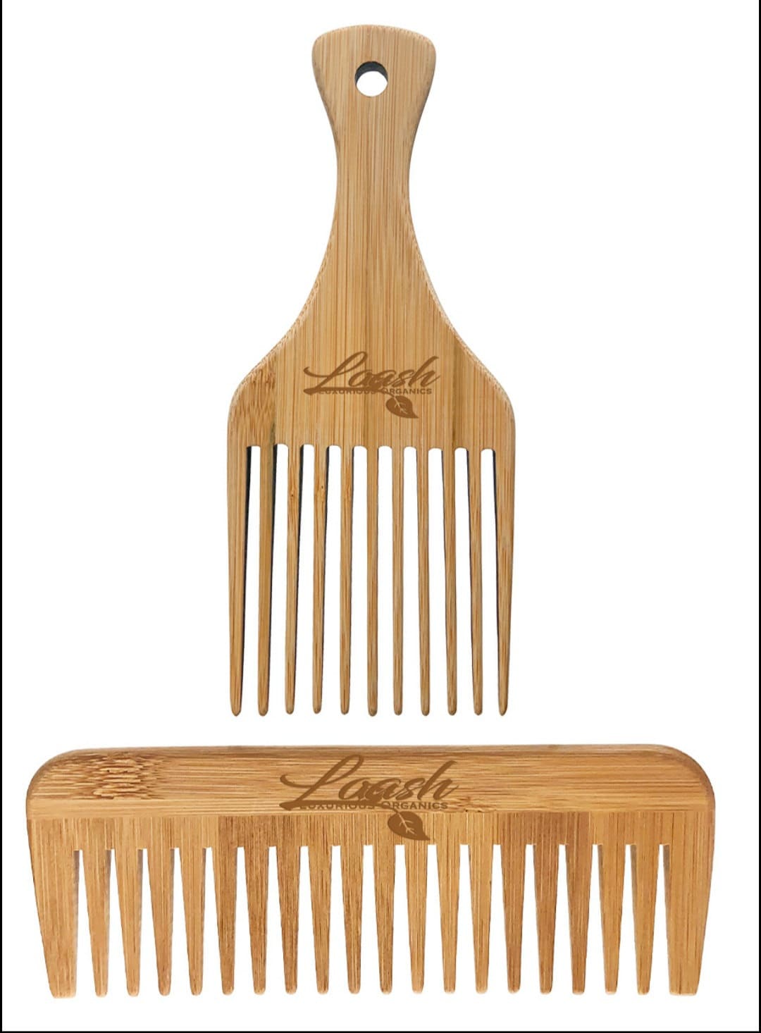 New Item Alert!!! Bamboo Pick & Bamboo Wide Tooth Comb