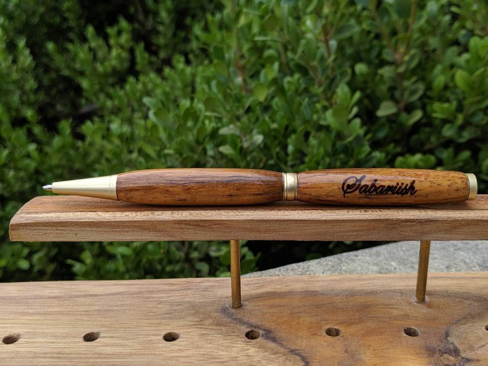 personalized wood pen name