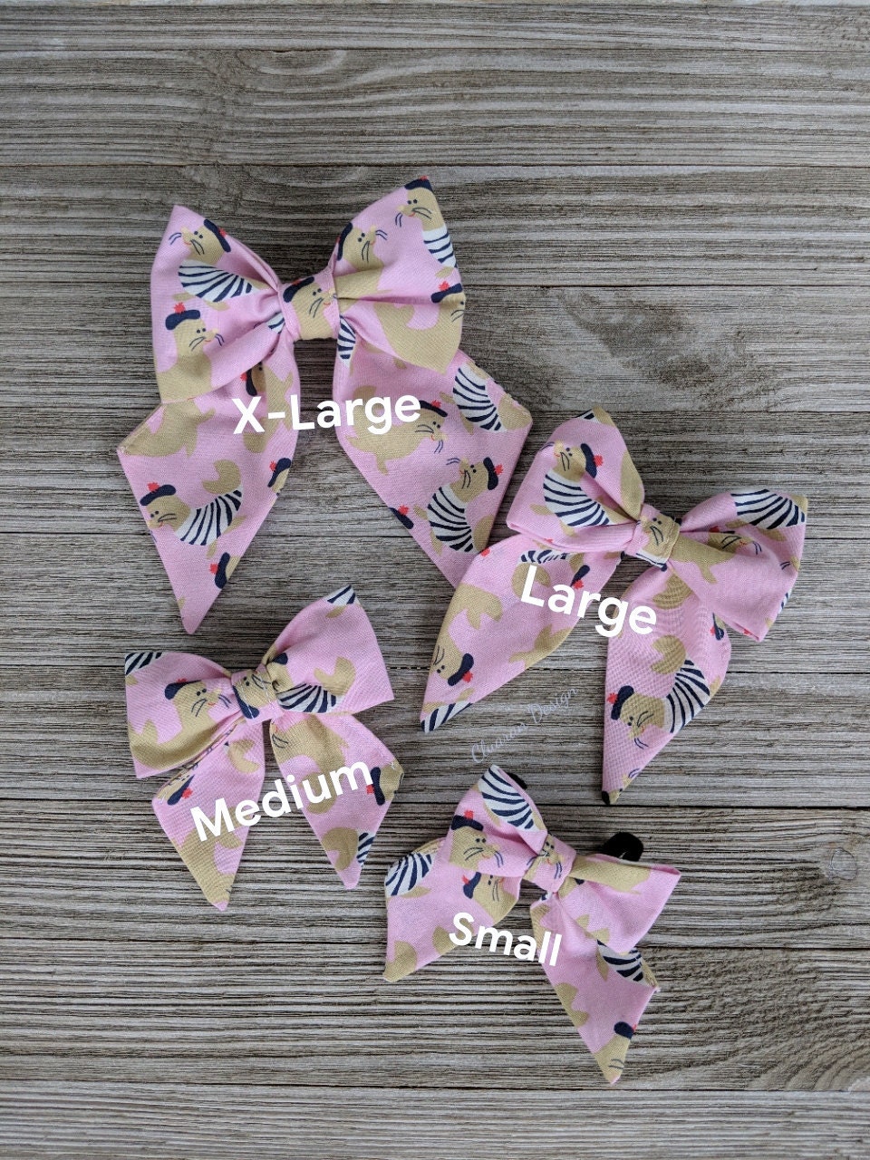 Cluaran Design Custom Girlie Sailor Bow Ties