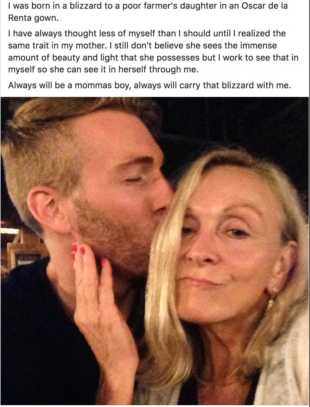 My mom and I celebrating after my first independant fashion week