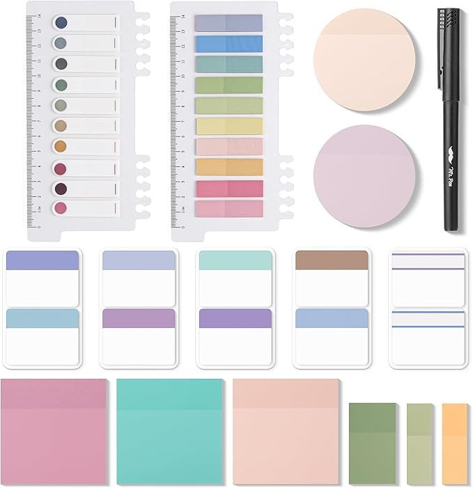 Mr. Pen Transparent Sticky Note Set