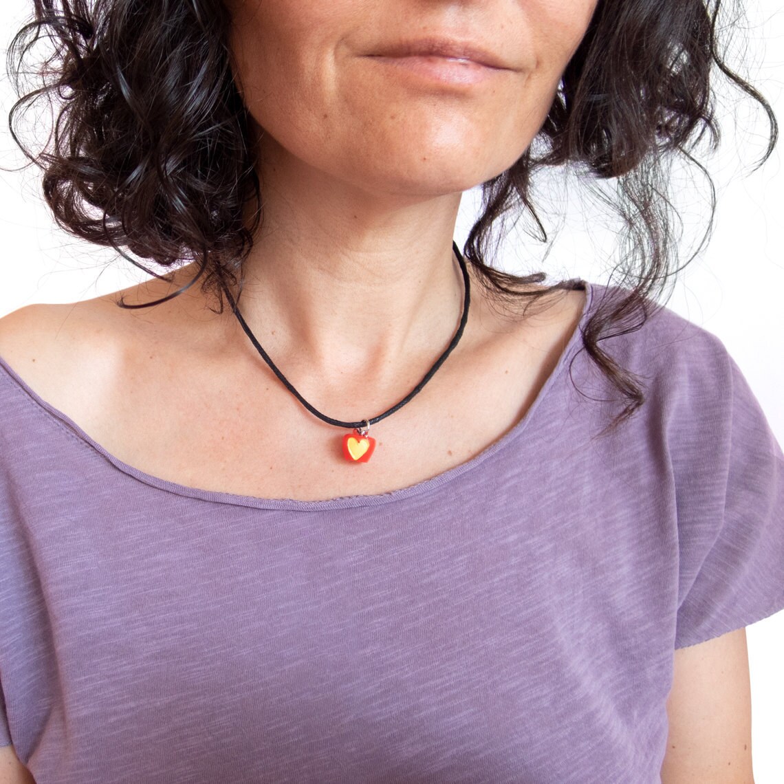 Cute Food Friendship Necklace