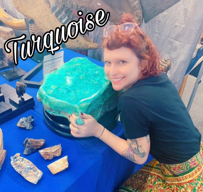 Turquoise I saw at the Tucson Gem Show