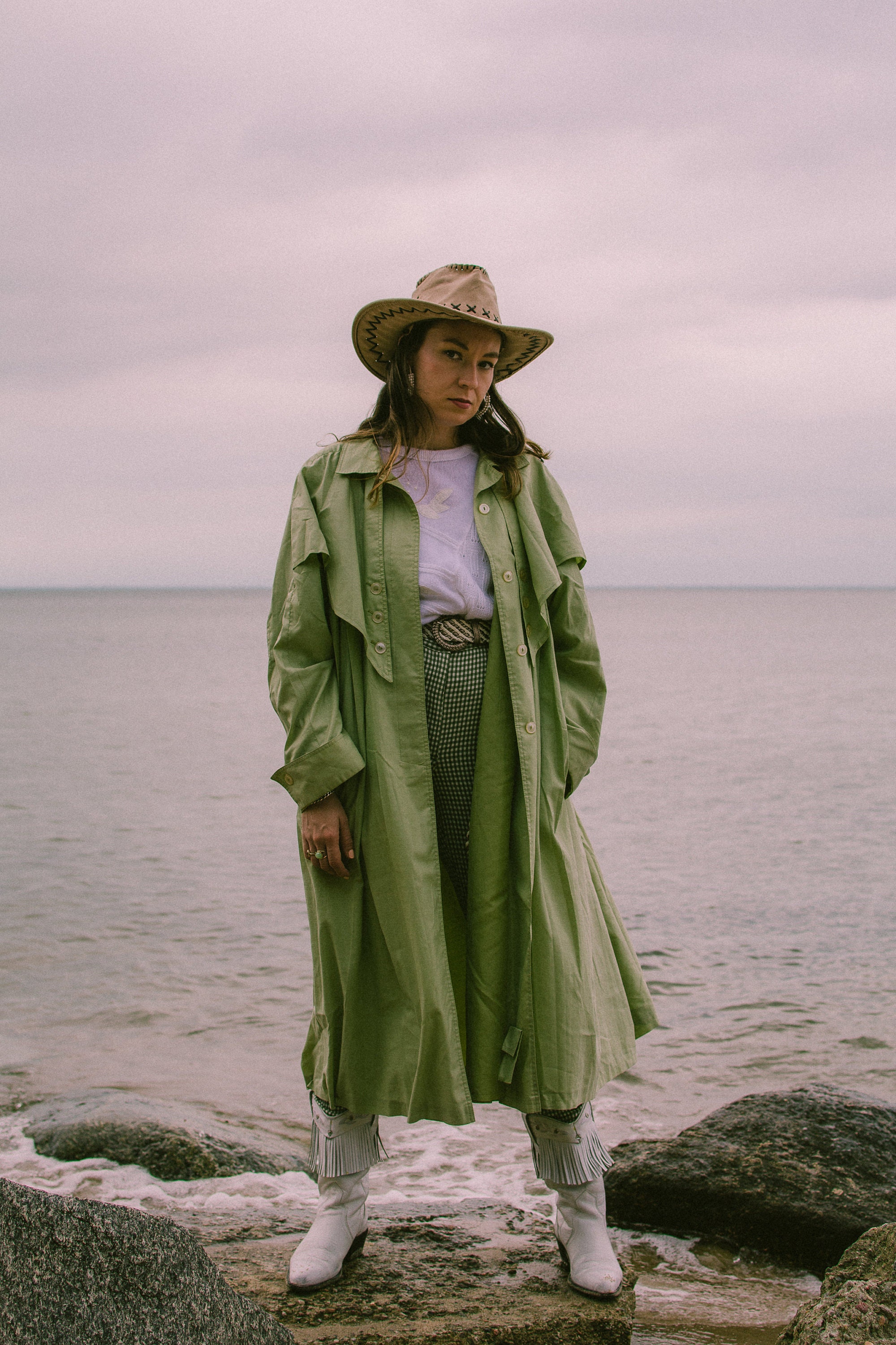 vintage maxi coat
