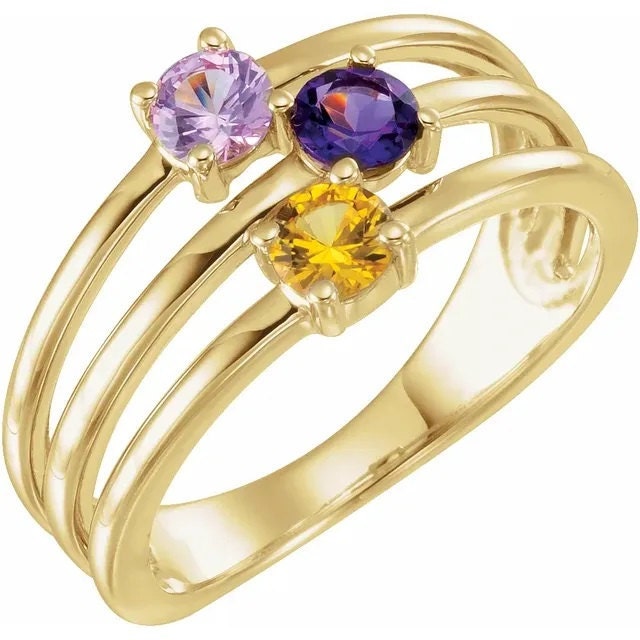 Mothers ring in 14k Gold