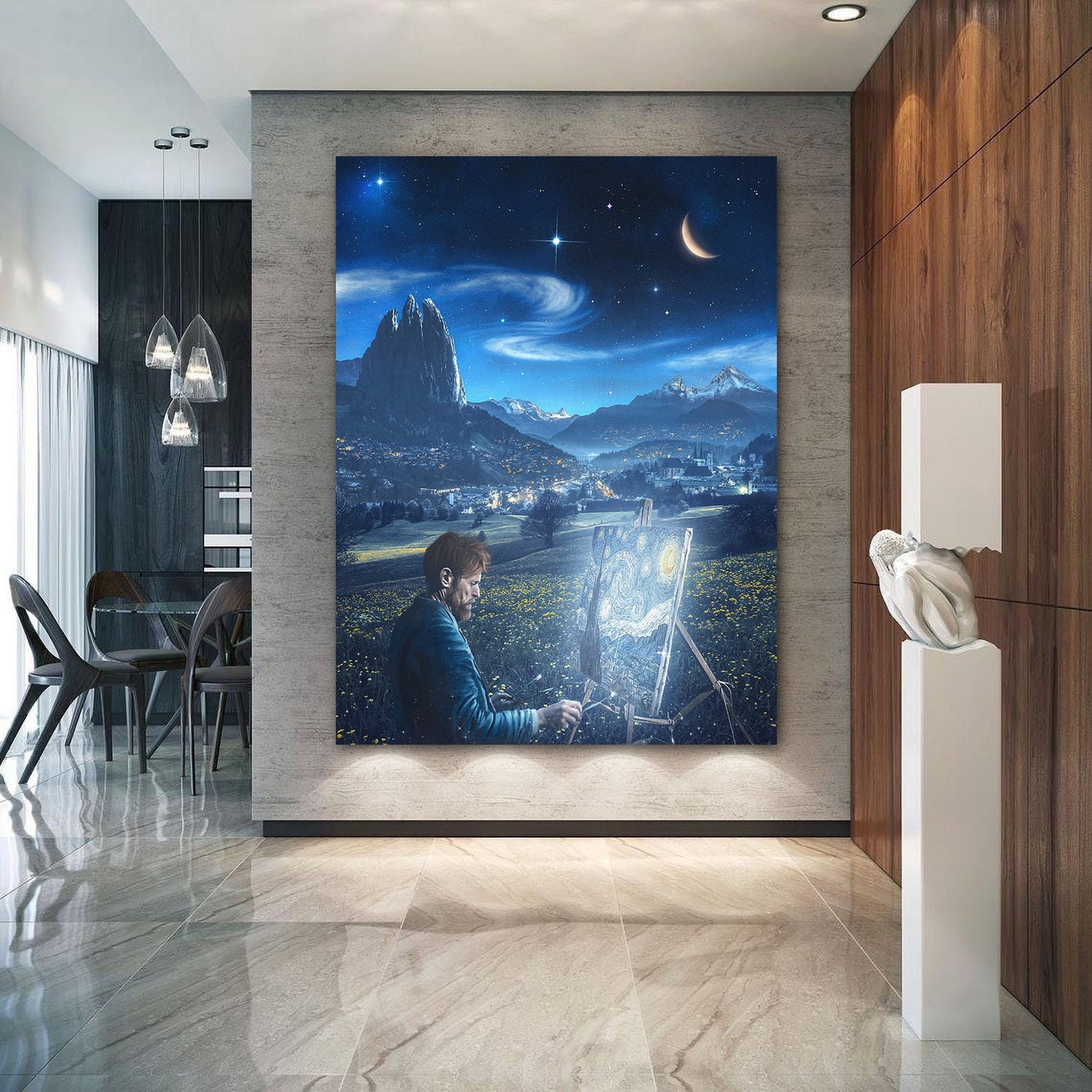 Vincent Van Gogh Starry Night Canvas Art