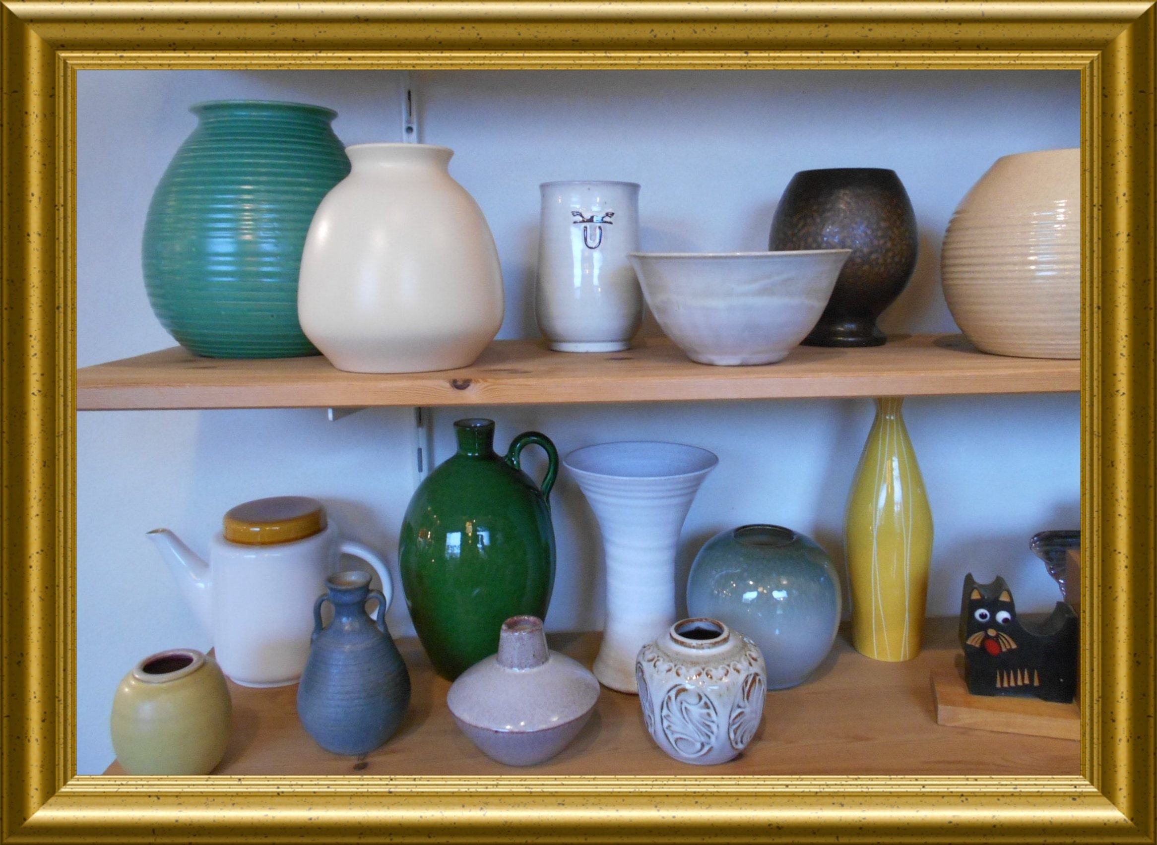 Vintage Dutch ceramic vases