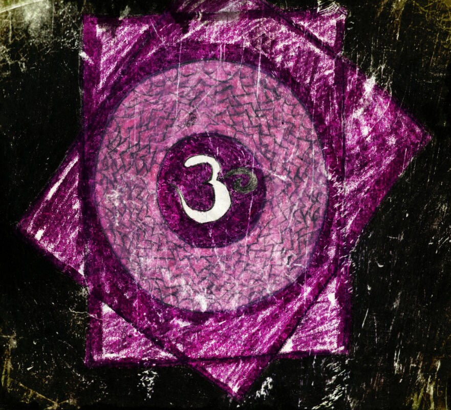 Sahasrara purple chakra