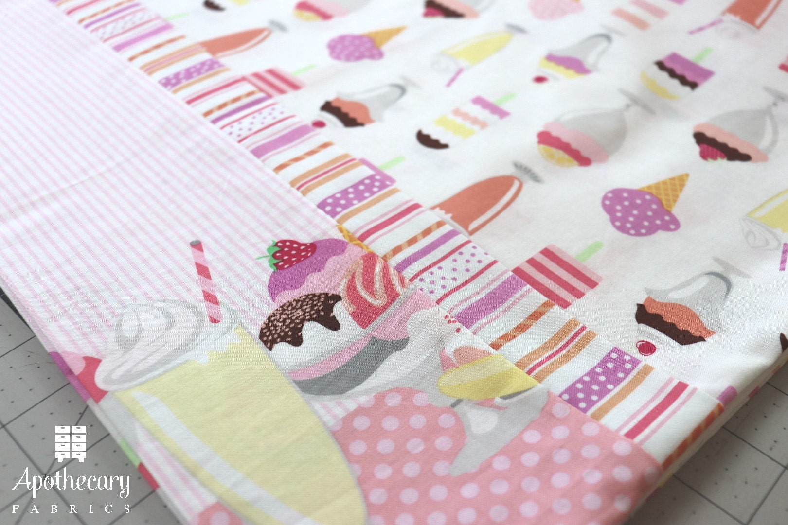 The right side of the Perfect Pillowcase before pressing.