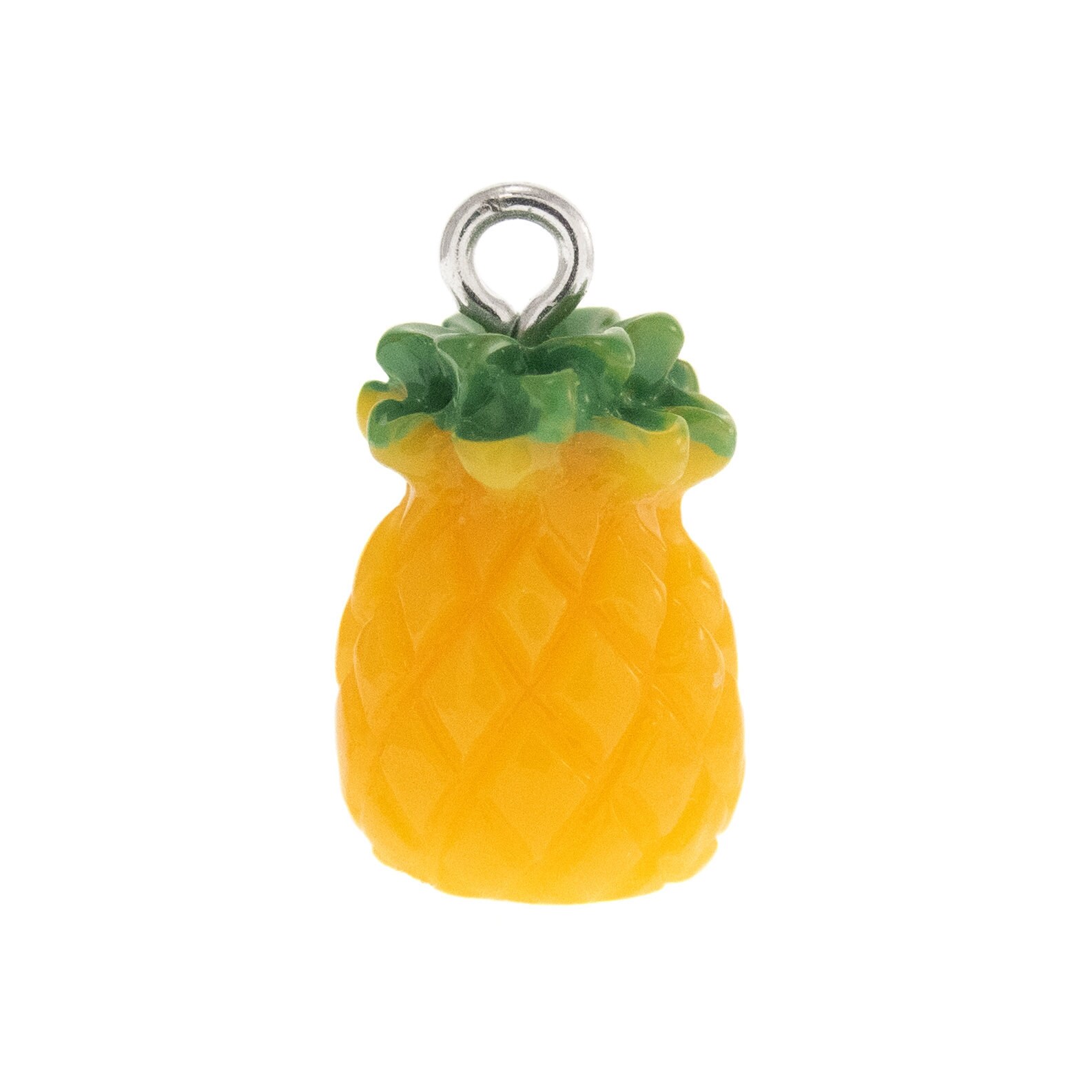 pineapple necklace, hawaiian pendant necklace