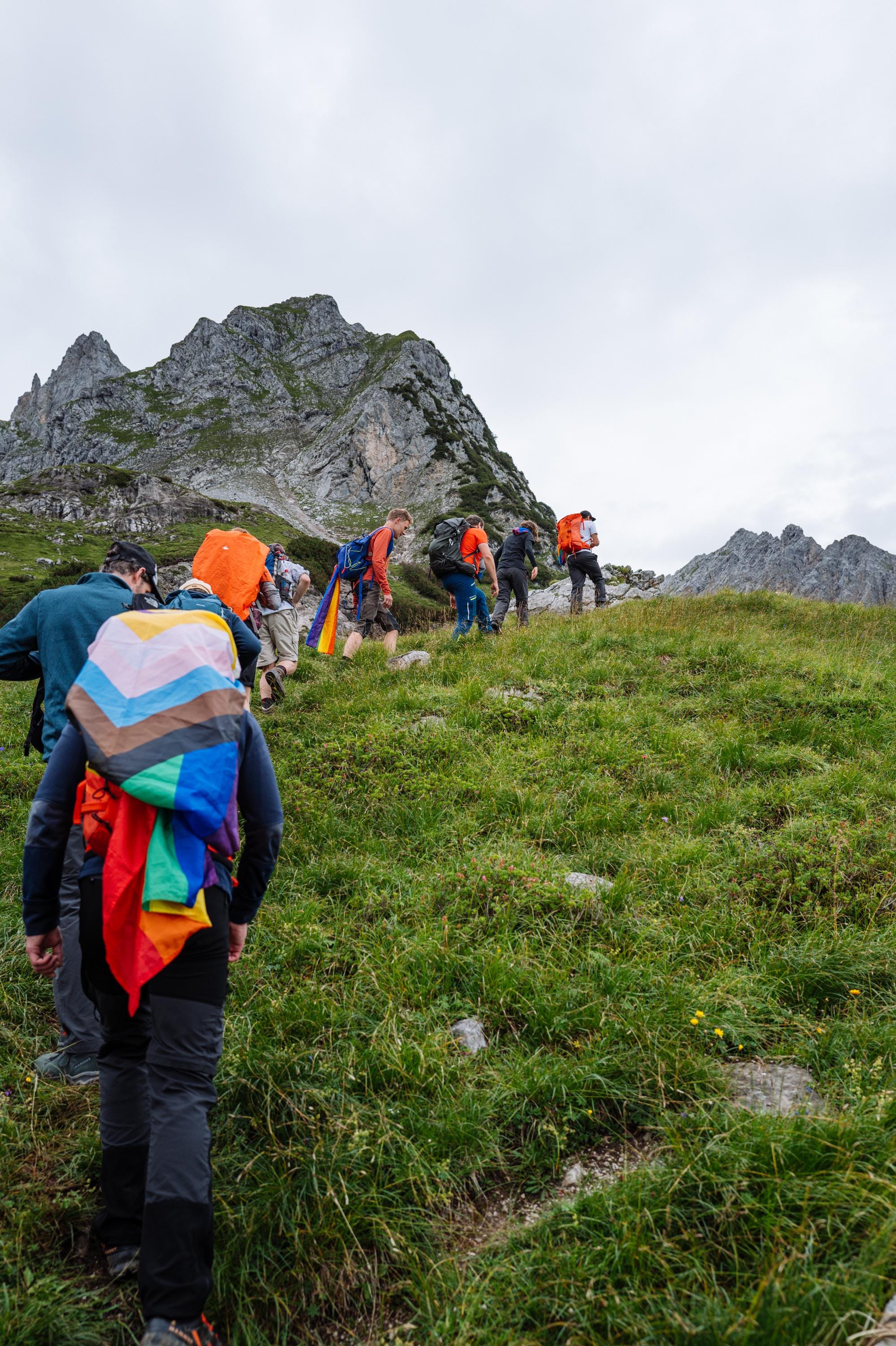 rainbow hiking trail queer outdoors pride hike austria