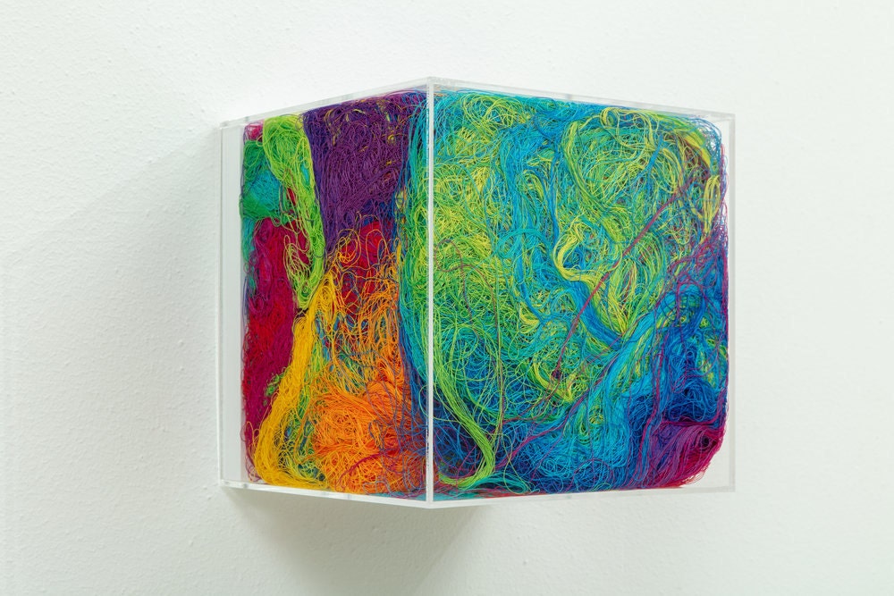 © Gabriel Dawe, Relics of Plexus no. 18, Kendall College of Art and Design, 2012