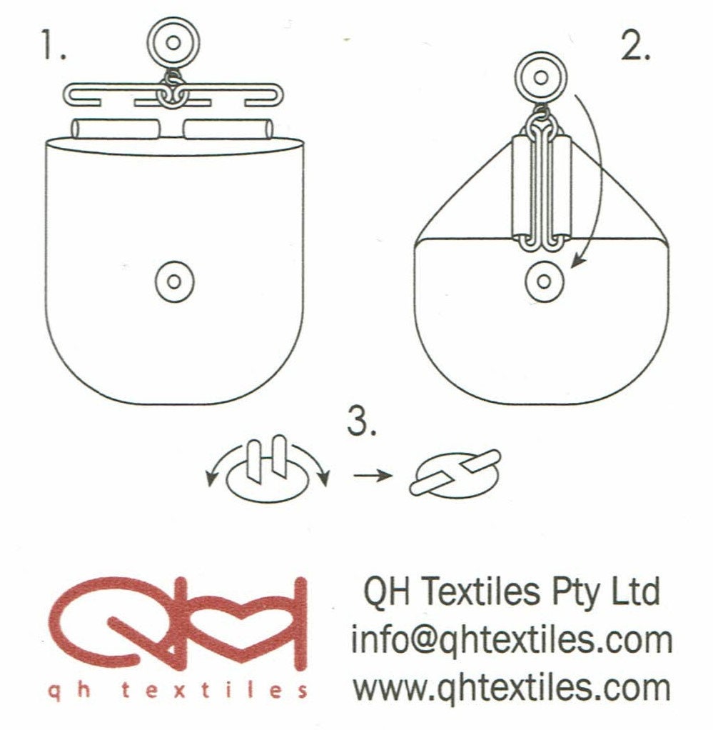 Slide Clasp Closure - A Threaded Needle