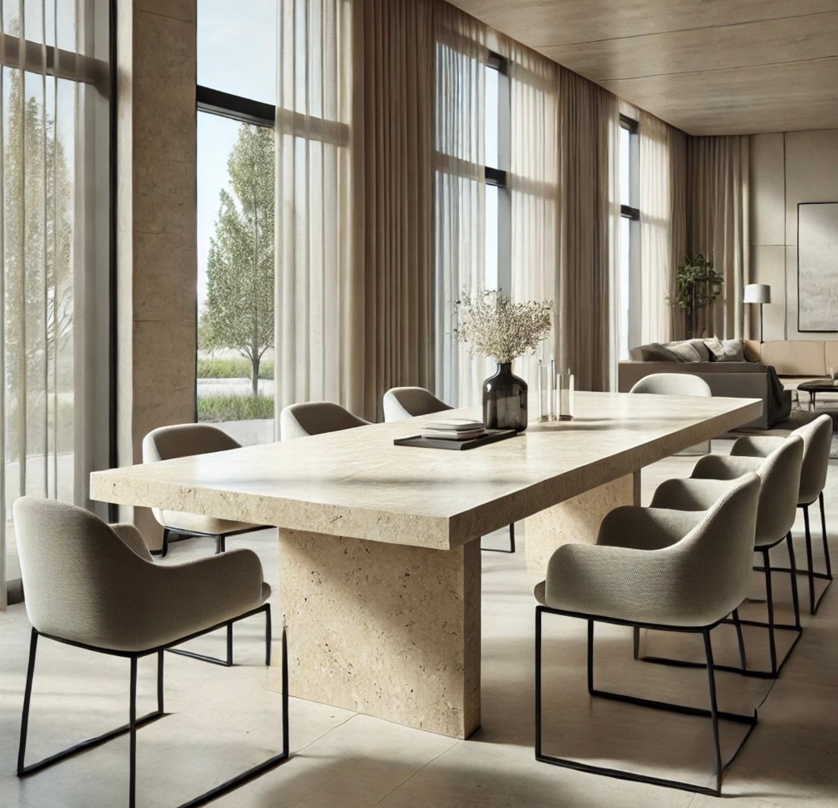 Why Travertine Tables Are Trending in Modern Homes