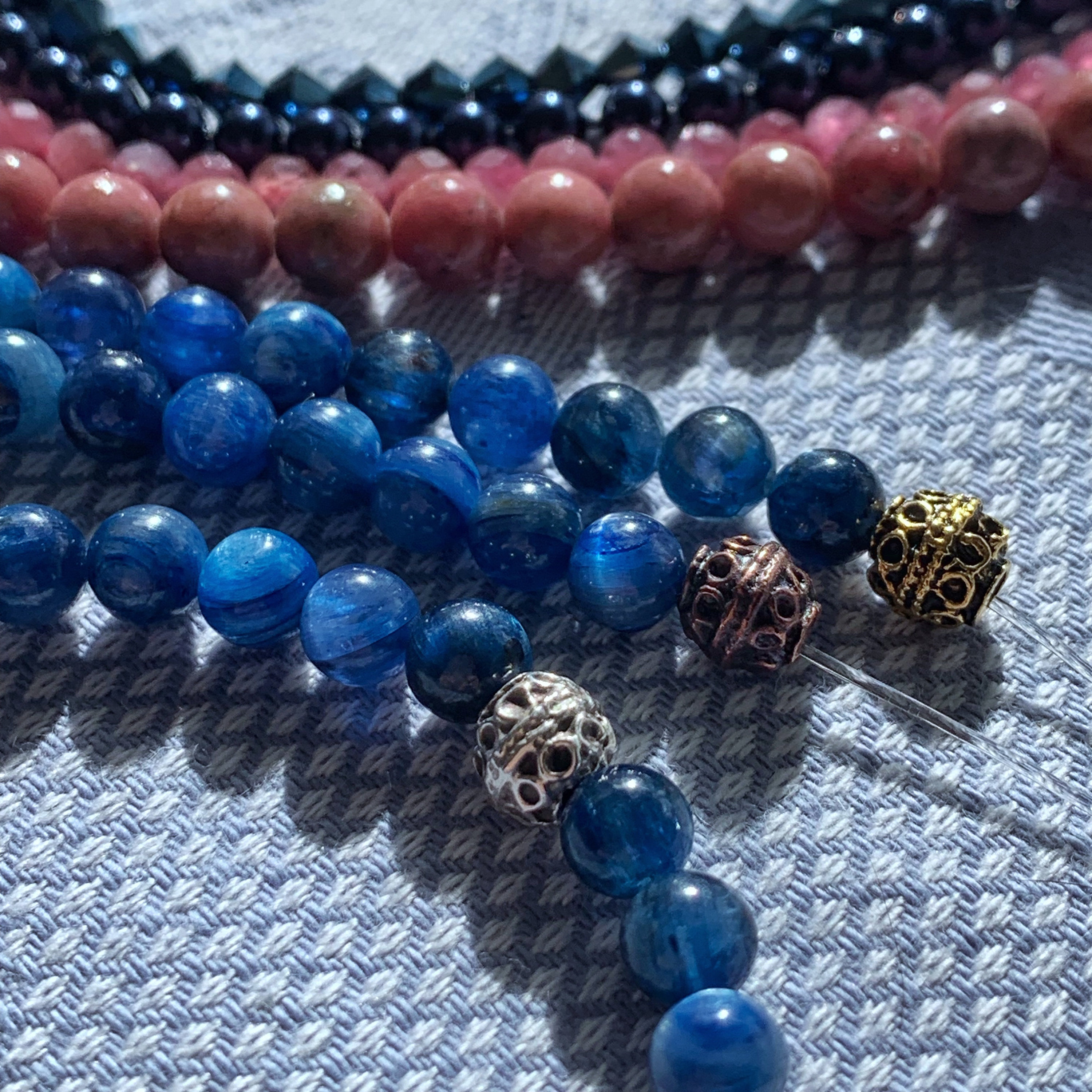 Working with beautiful beads
