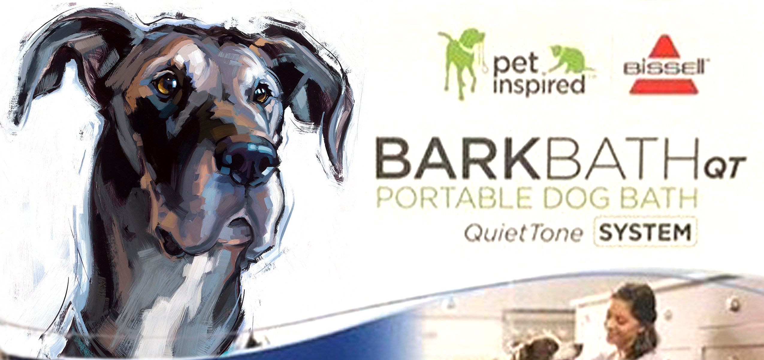 Custom Pet Portrait Painting for BISSELL